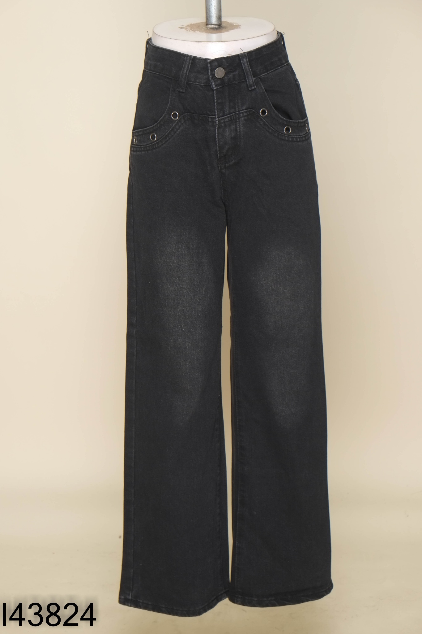 Quần culottes xám đen jeans