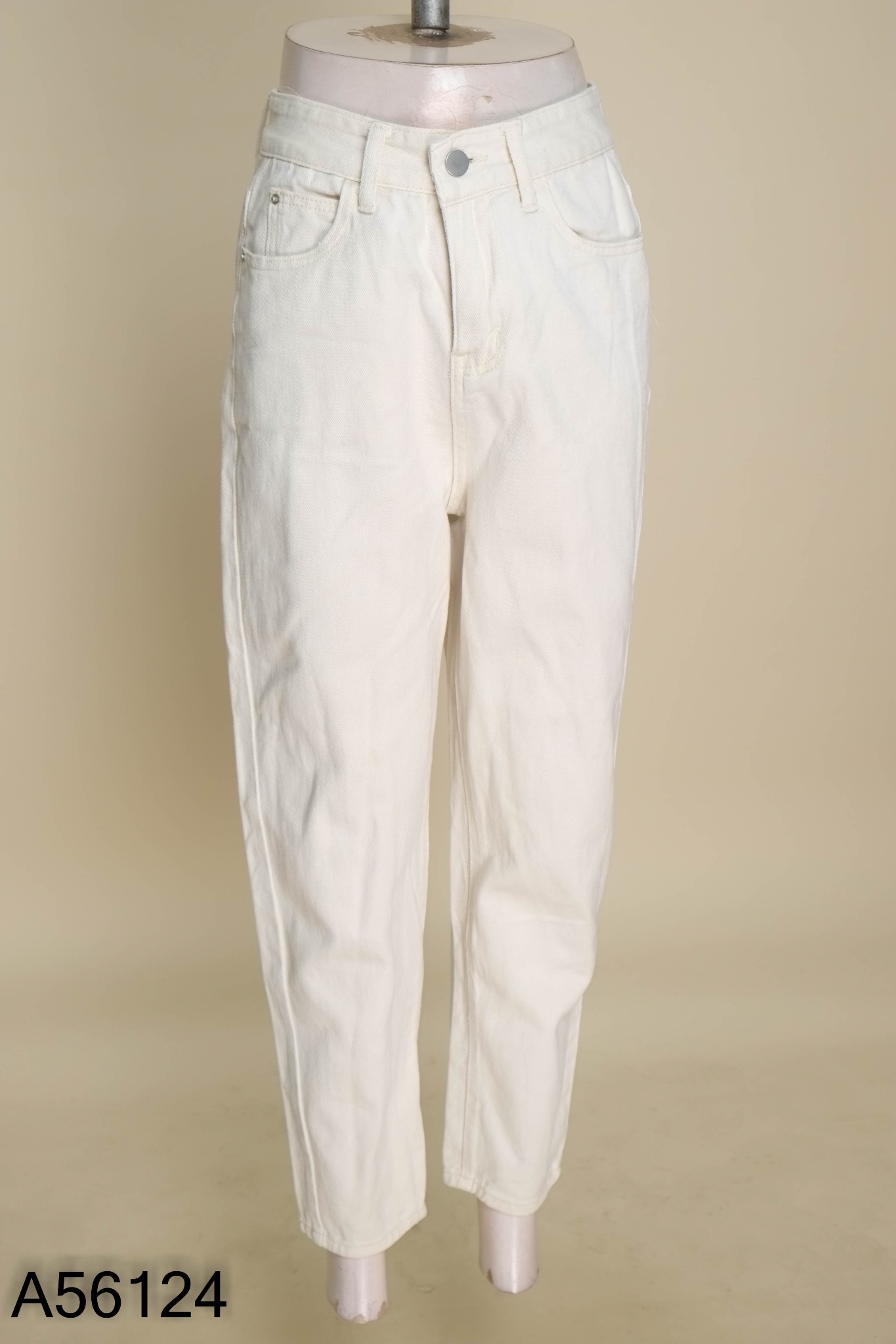 Quần jeans be trơn