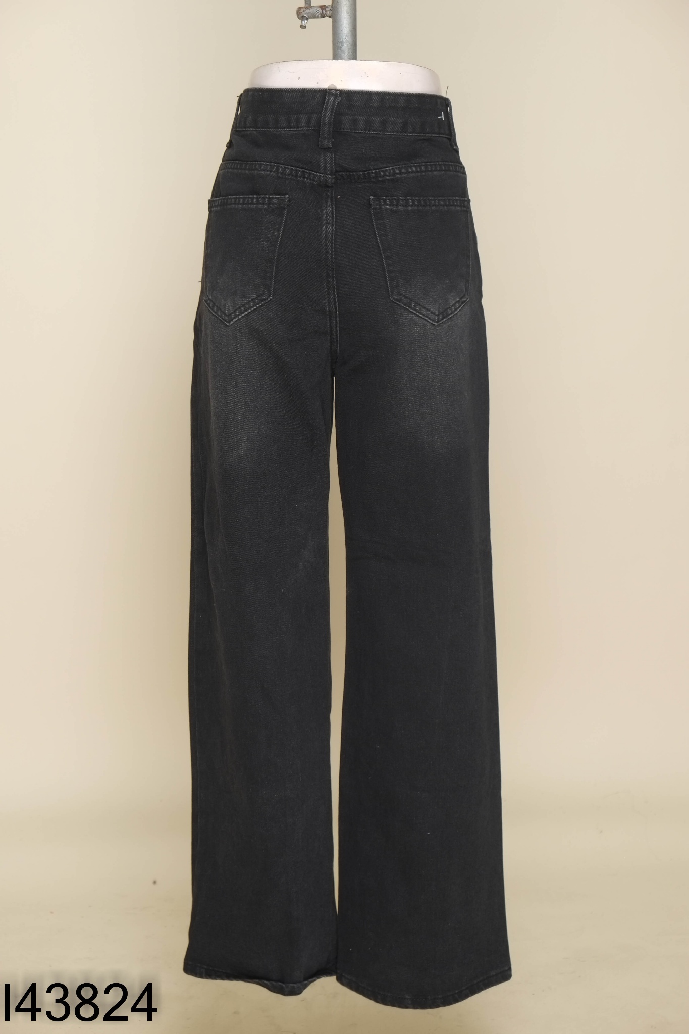Quần culottes xám đen jeans