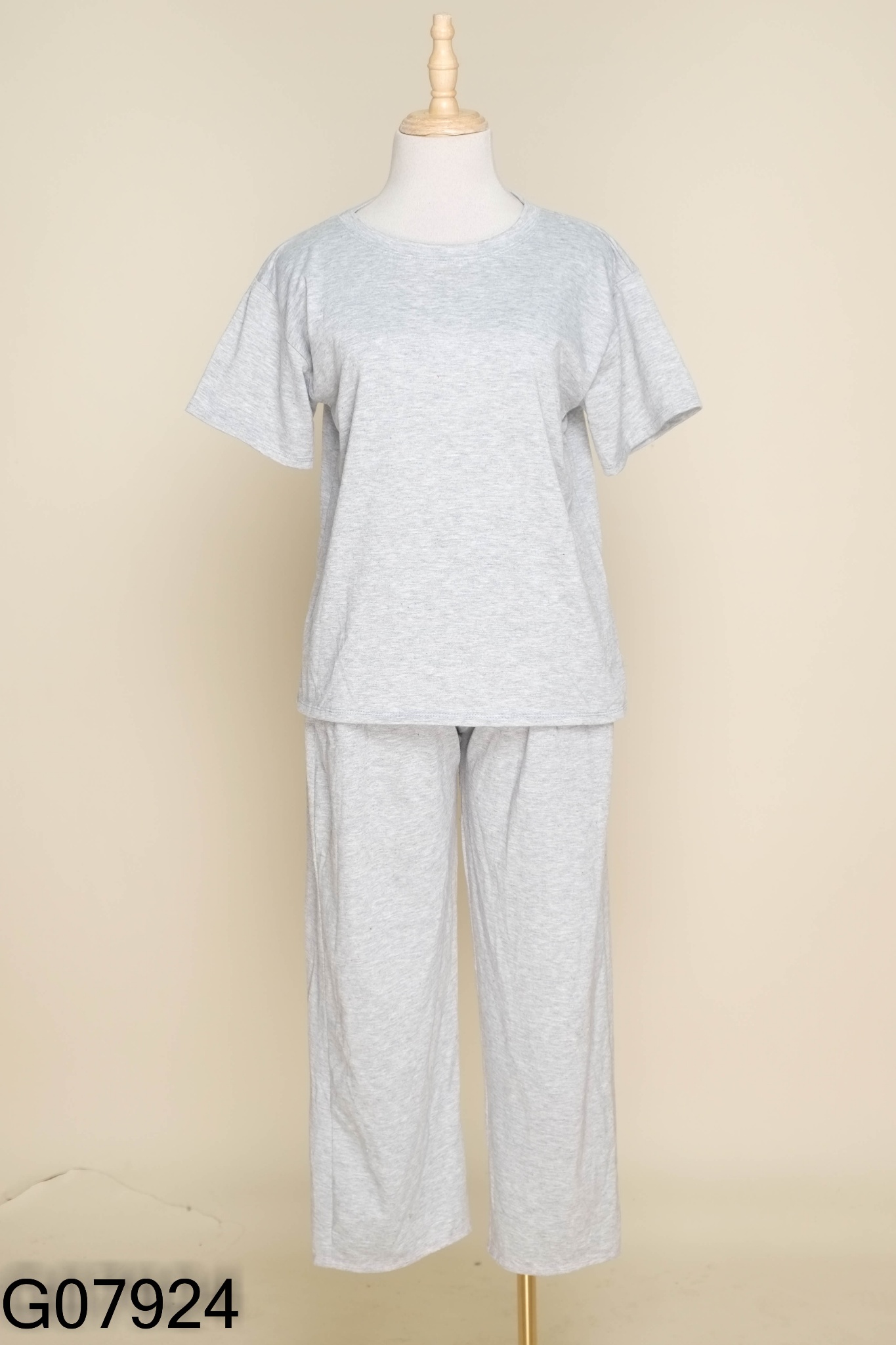 SET Áo xám trơn + quần dài