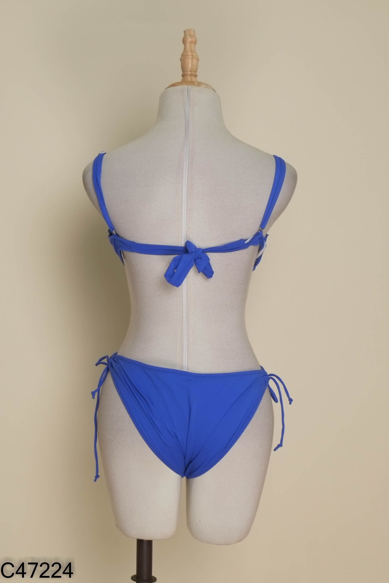 NEWTAG SET Bikini xanh coban trơn