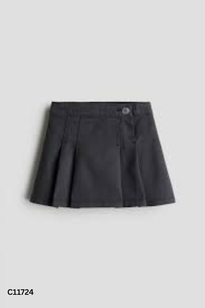 Chân váy HM jeans xám đen