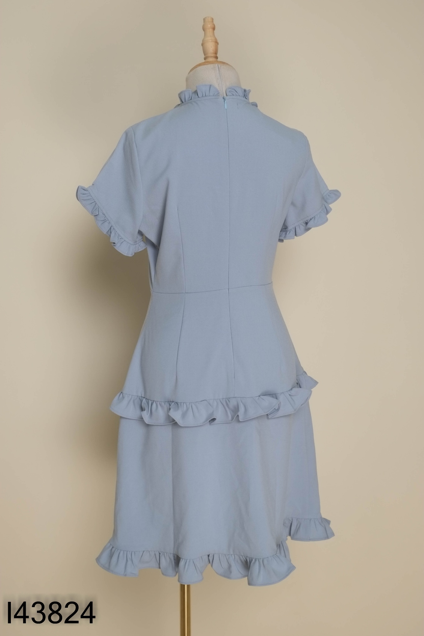 Váy CHERRY DESIGN xanh viền bèo