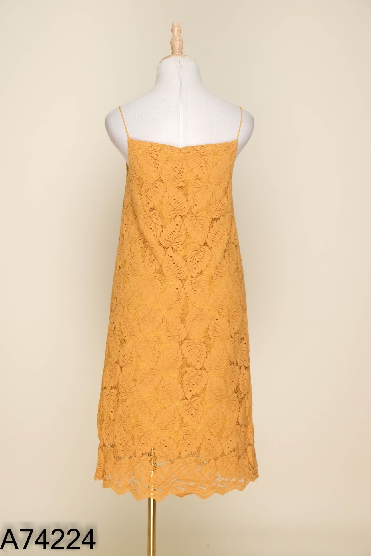 Váy hai dây ADORE DRESS nâu vàng