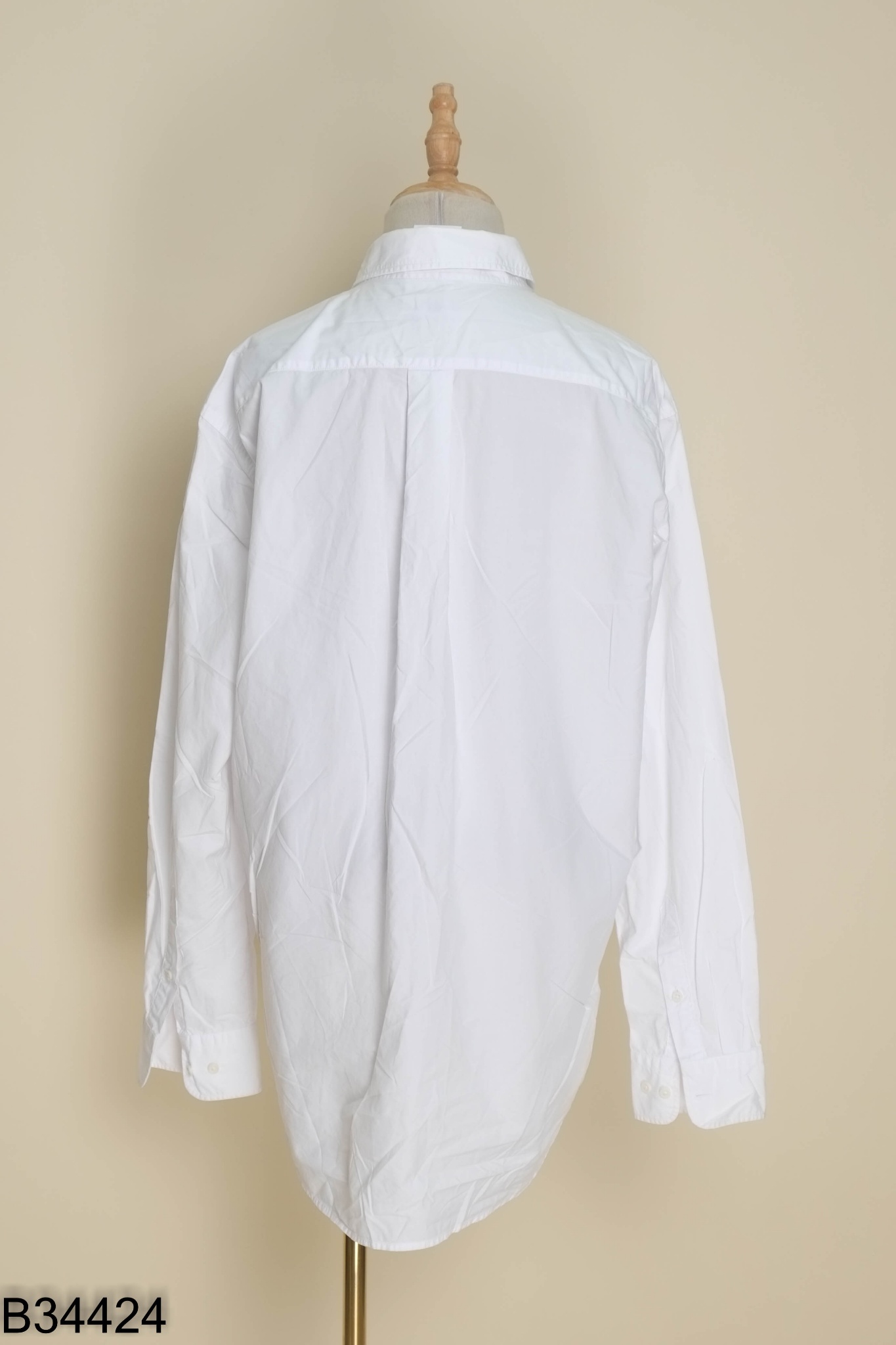 Áo sơ mi UNIQLO trắng trơn