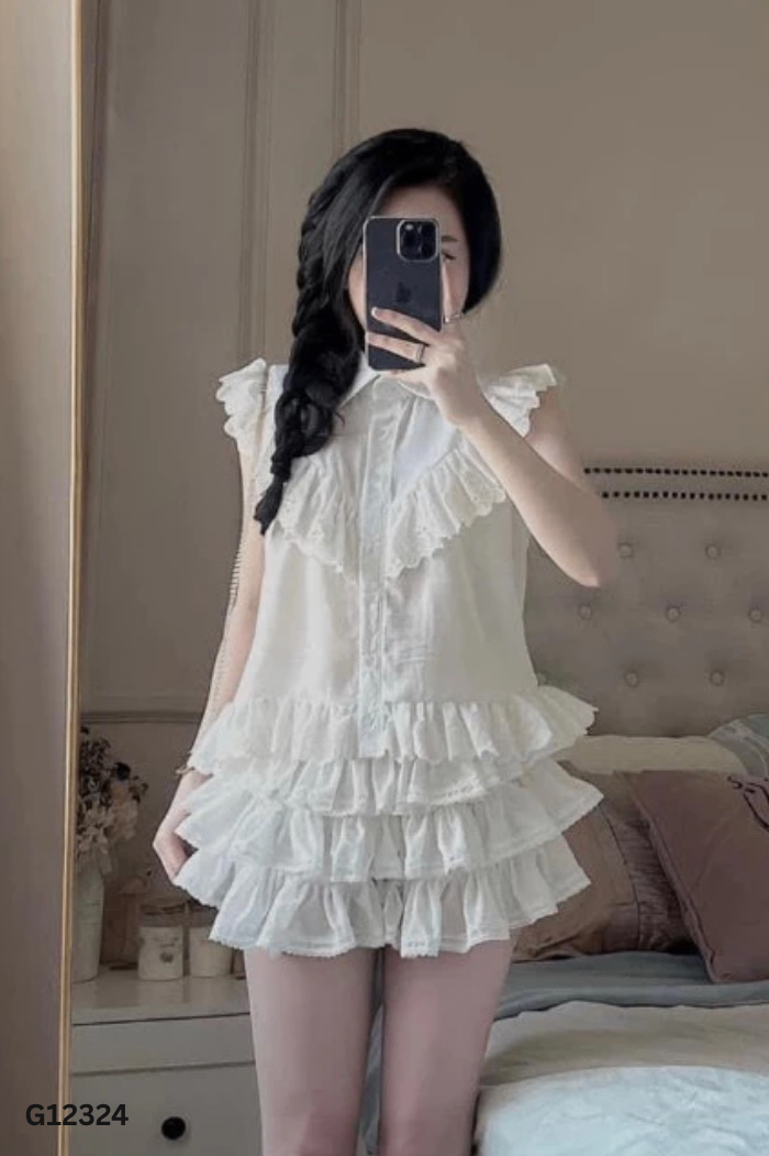 NEWTAG Áo trắng sát nách