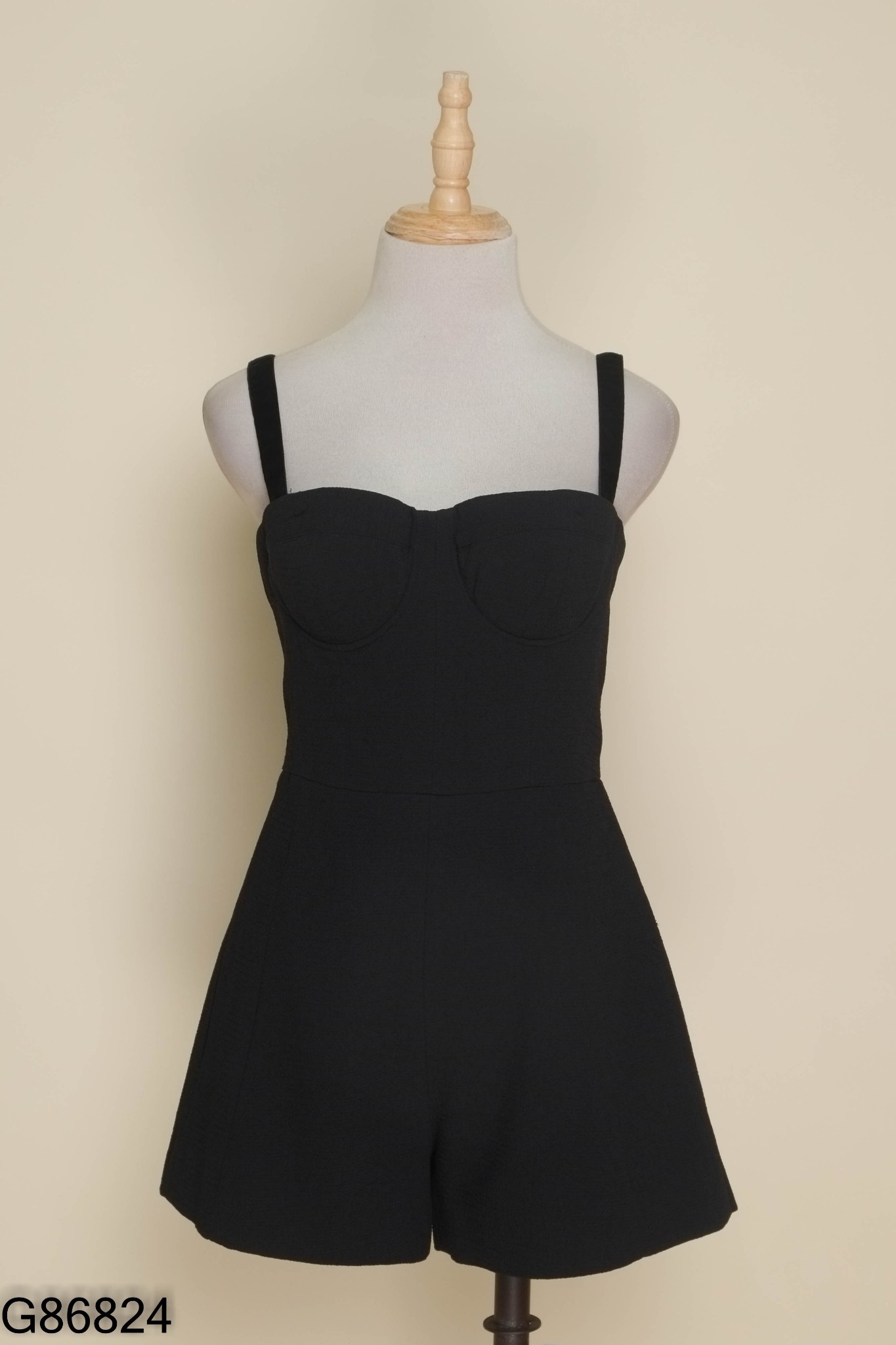 Jumpsuit ELISE đen hai dây