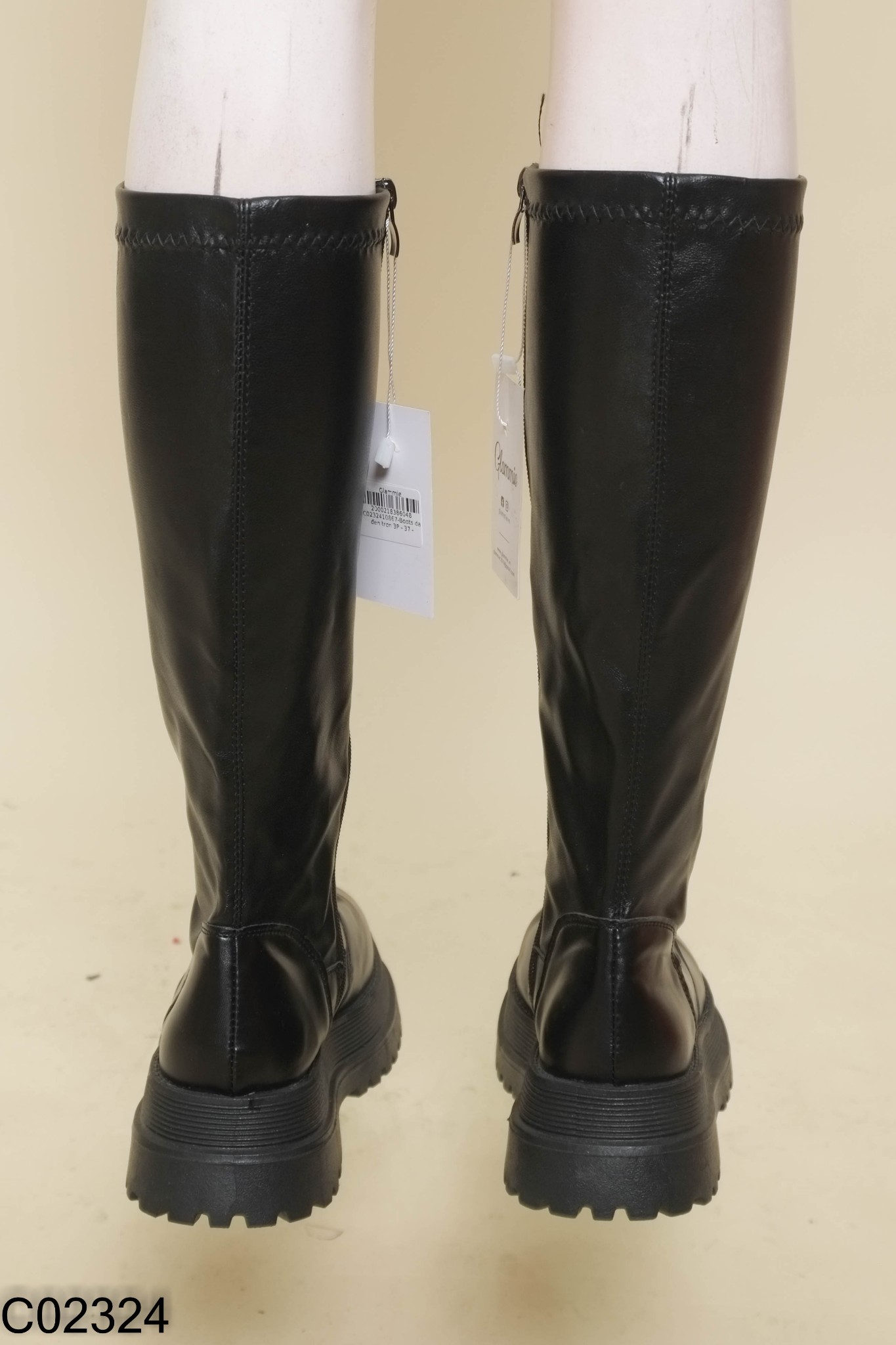 Boots da đen trơn 3P