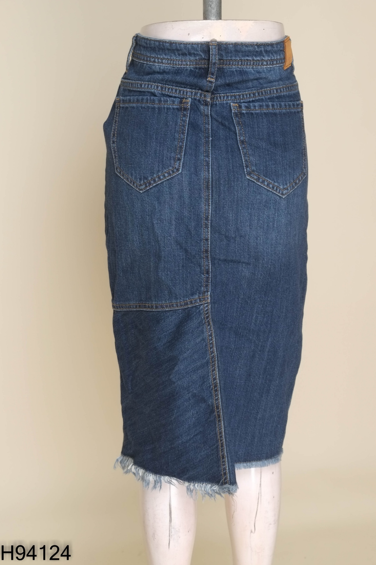 Chân váy 20AGAIN jeans xanh