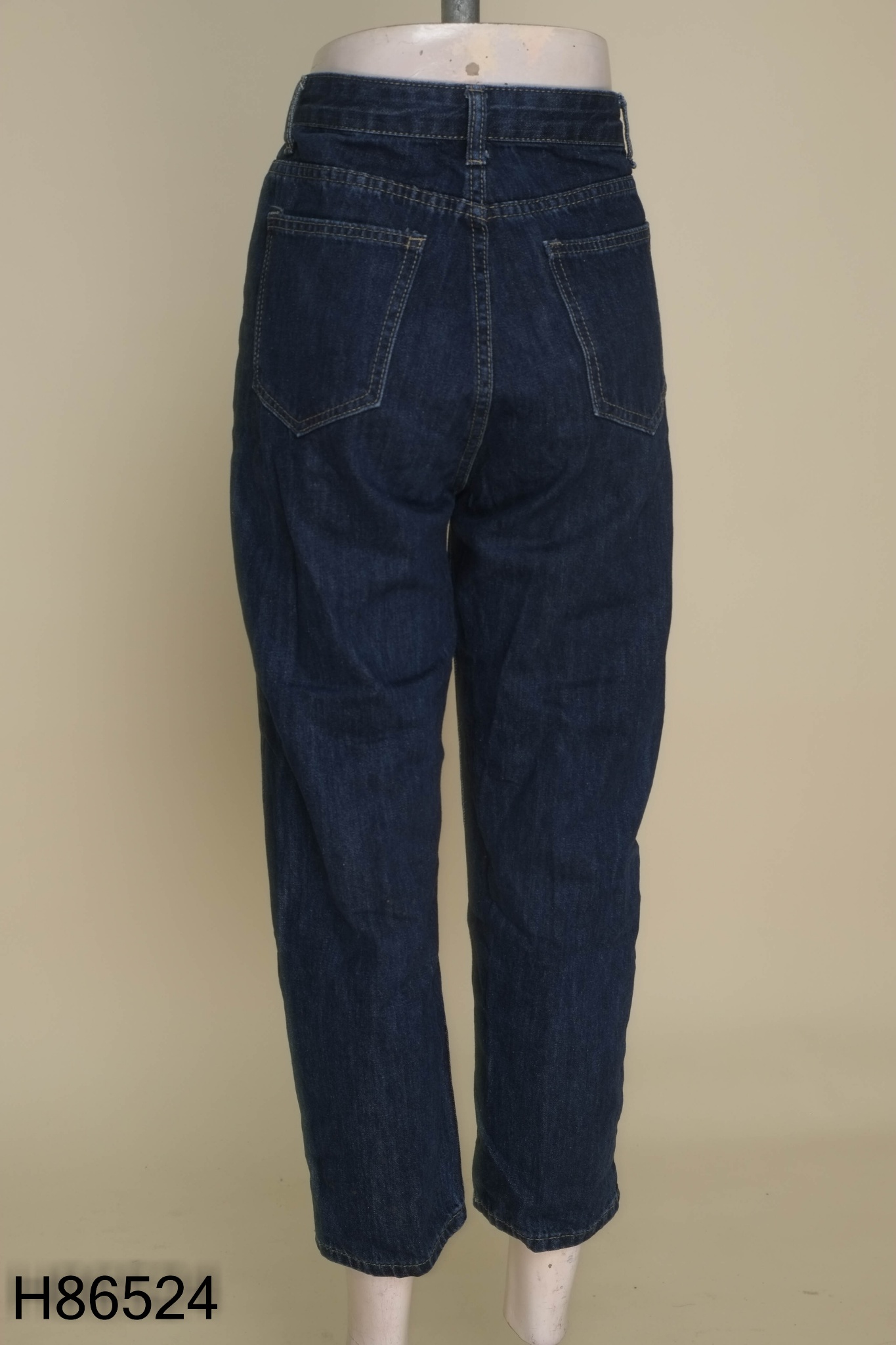 Quần jeans đậm xanh trơn