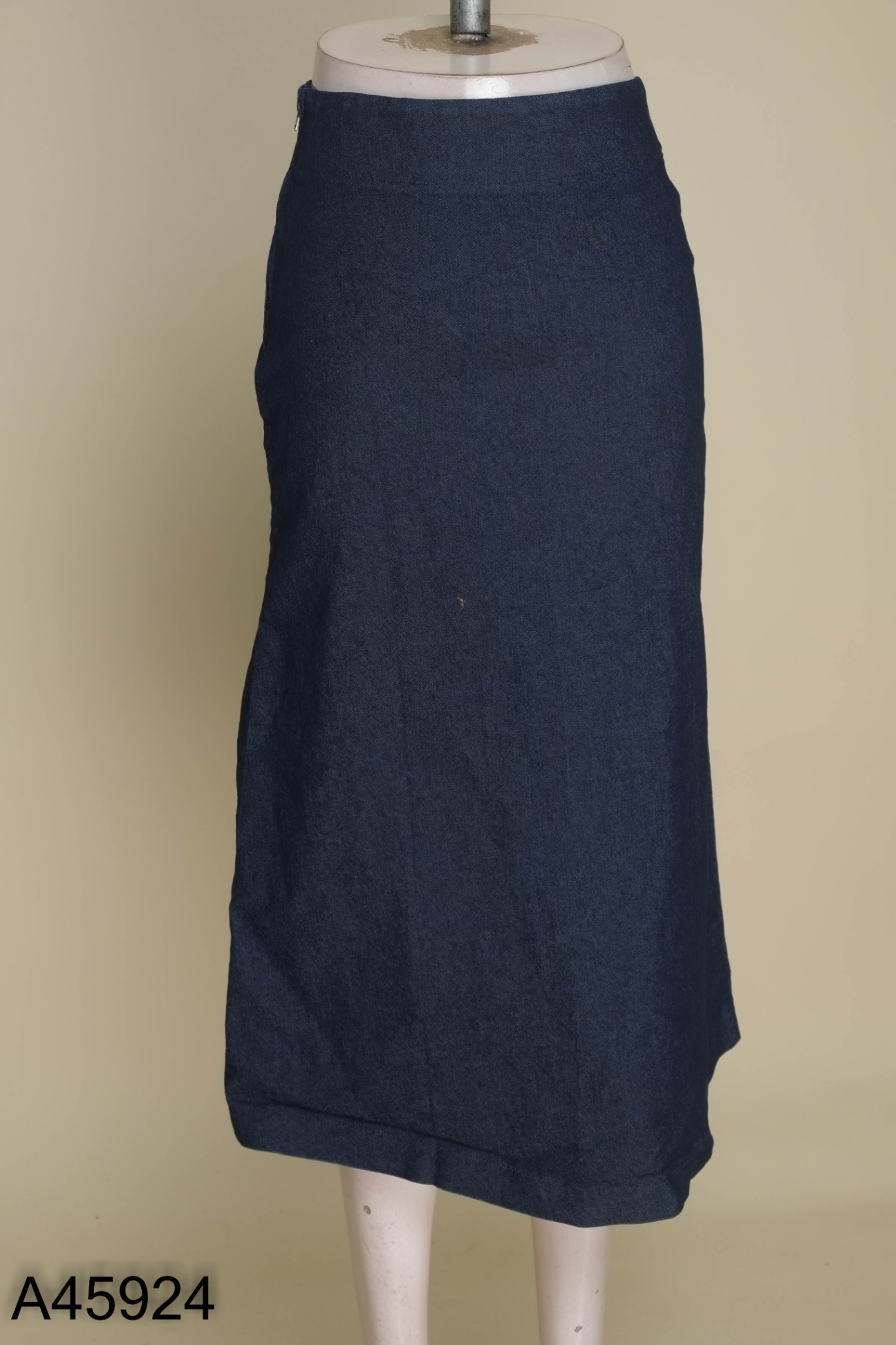 Chân váy jeans DELICE xanh trơn