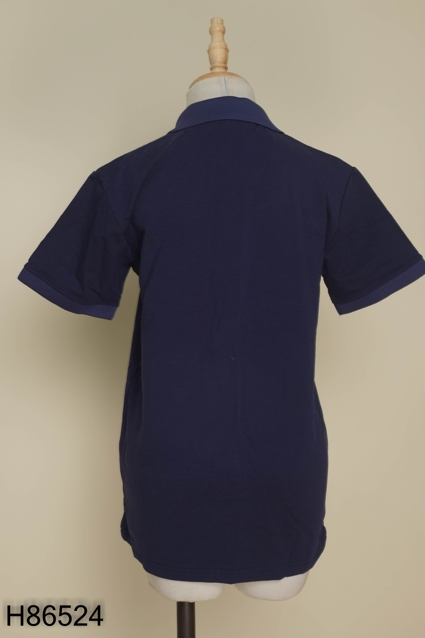 NEWTAG Áo polo BIBOO xanh than in hình
