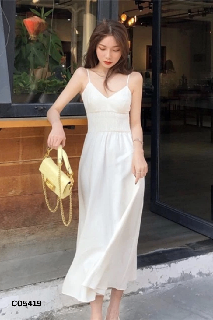 Váy 2s linen be eo chun