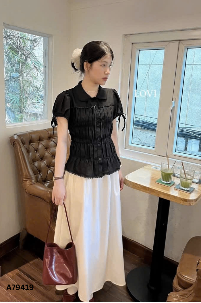 Áo đen REMMUS chun