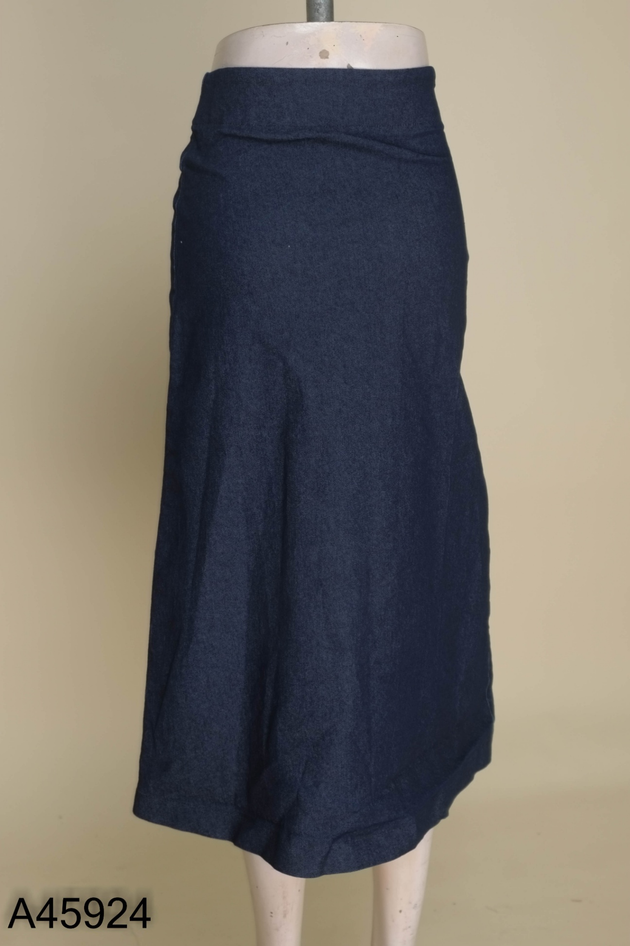 Chân váy jeans DELICE xanh trơn