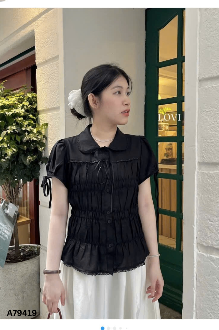 Áo đen REMMUS chun