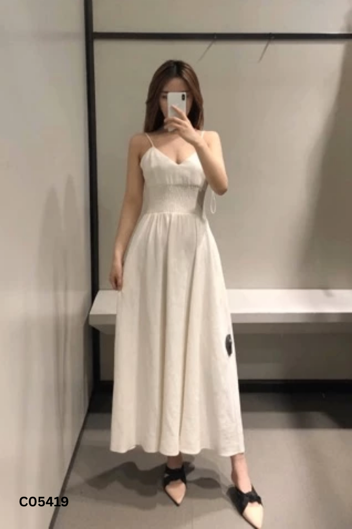 Váy 2s linen be eo chun