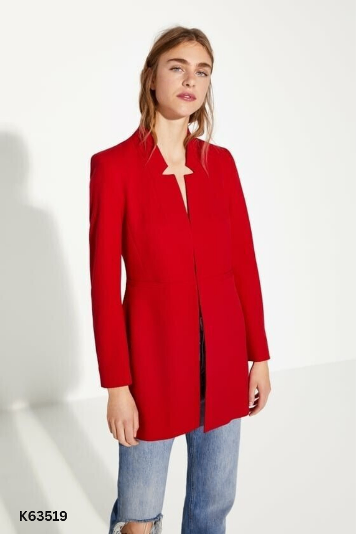 Áo vest ZARA đỏ trơn