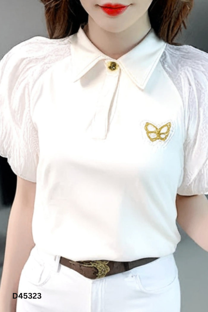 Áo be tay bồng