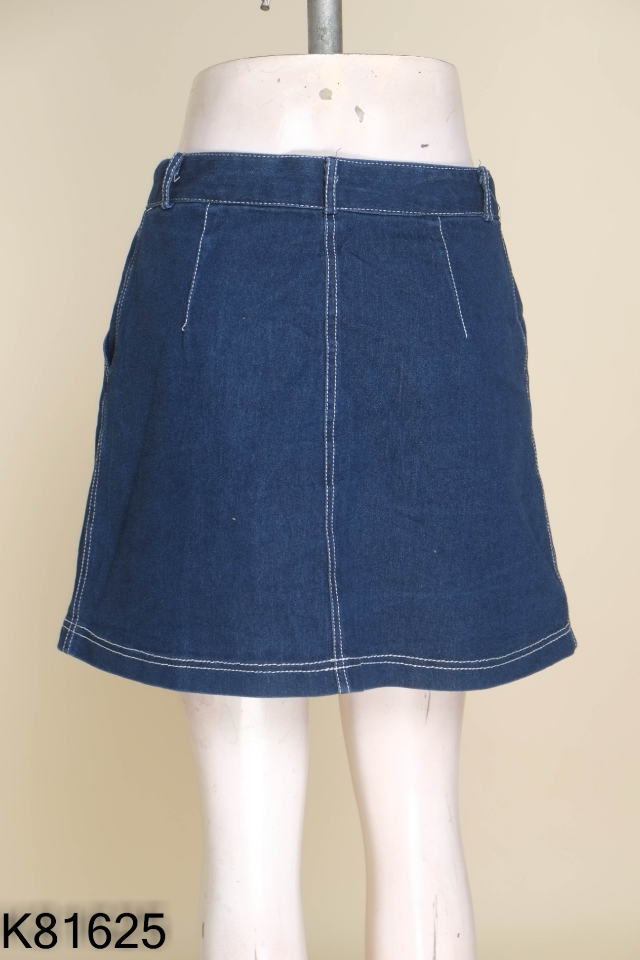 Chân váy jeans LYRA xanh