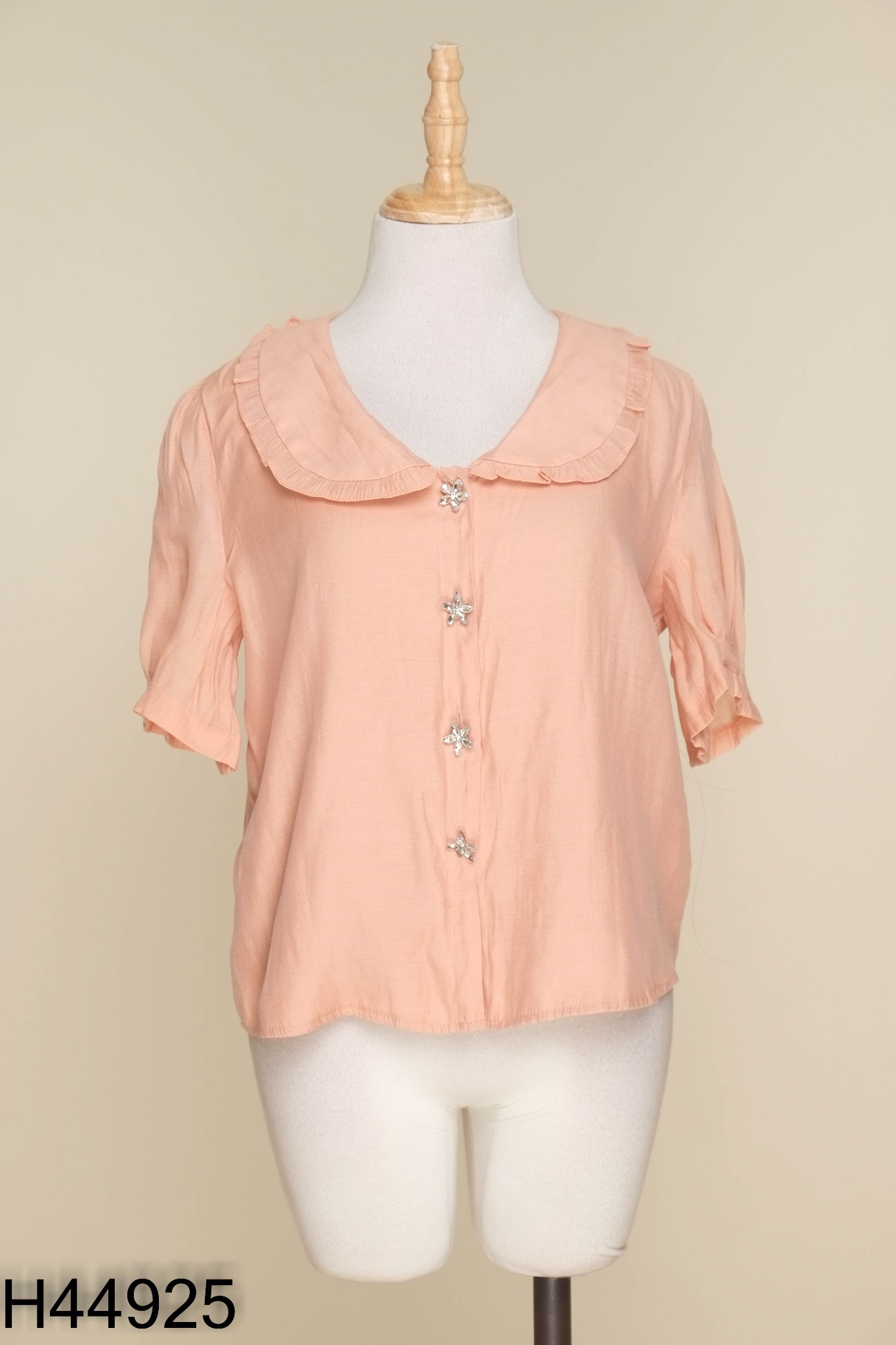Áo chiffon CALIE HOUSE cổ sen