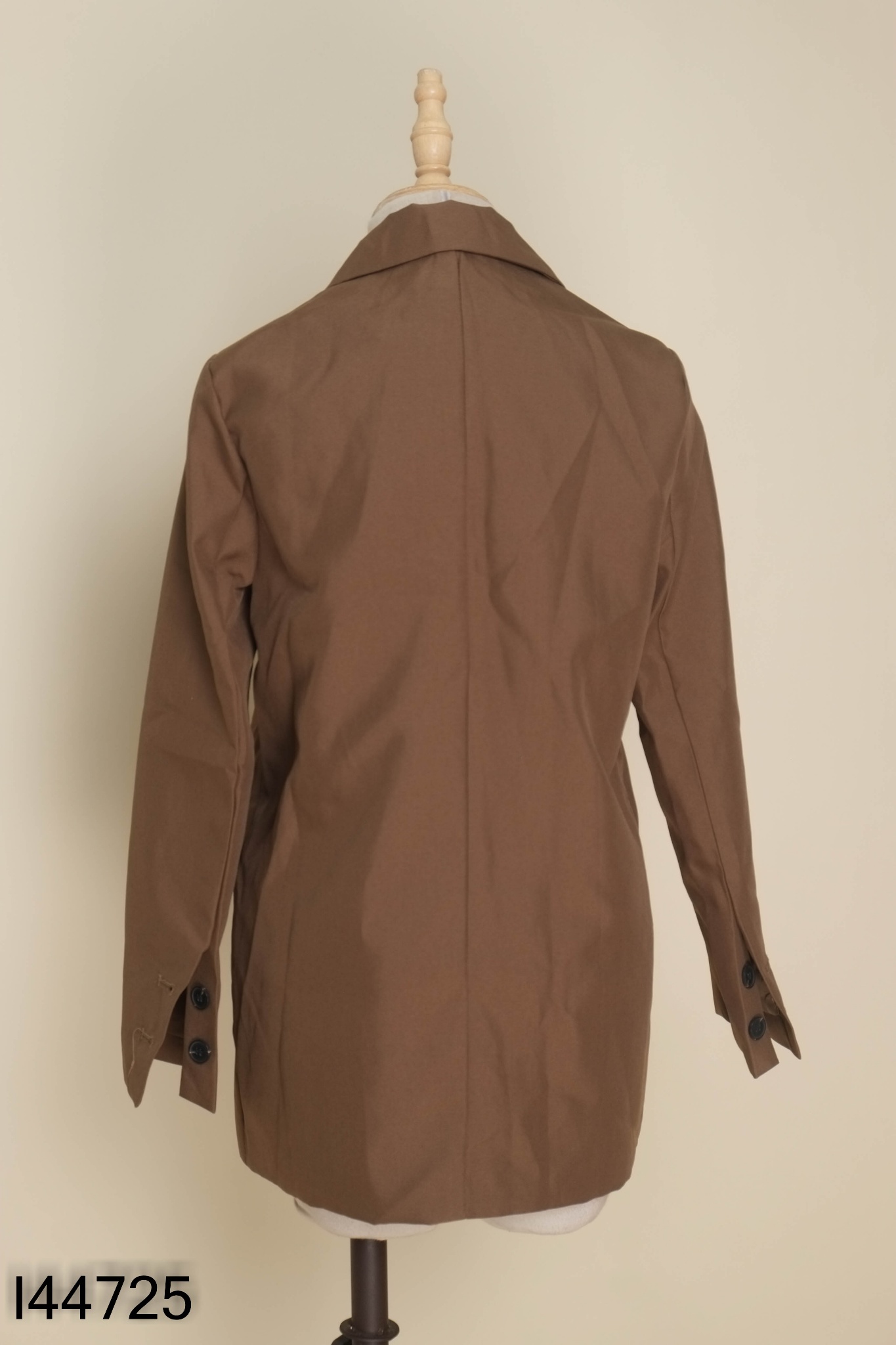 NEWTAG Áo blazer nâu trơn