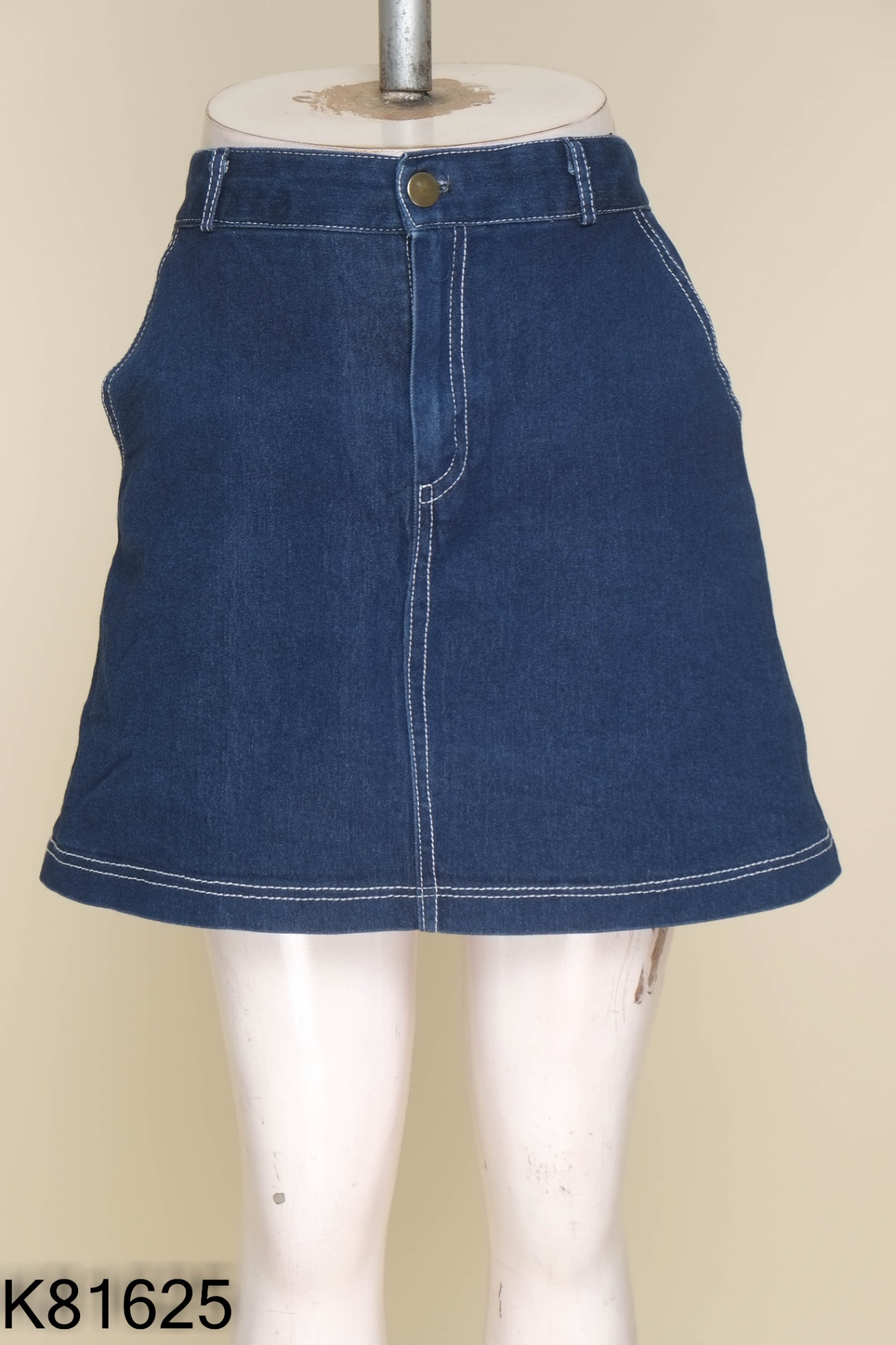 Chân váy jeans LYRA xanh