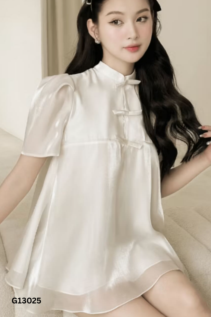 Áo KHALES organza be