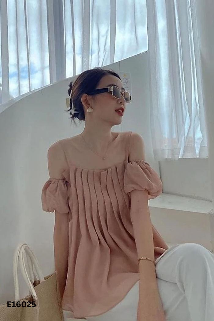 Áo hai dây LINLY STORE tơ hồng