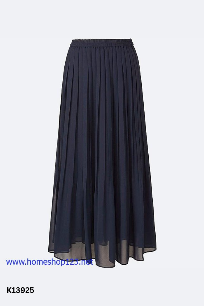 Chân váy UNIQLO xanh than
