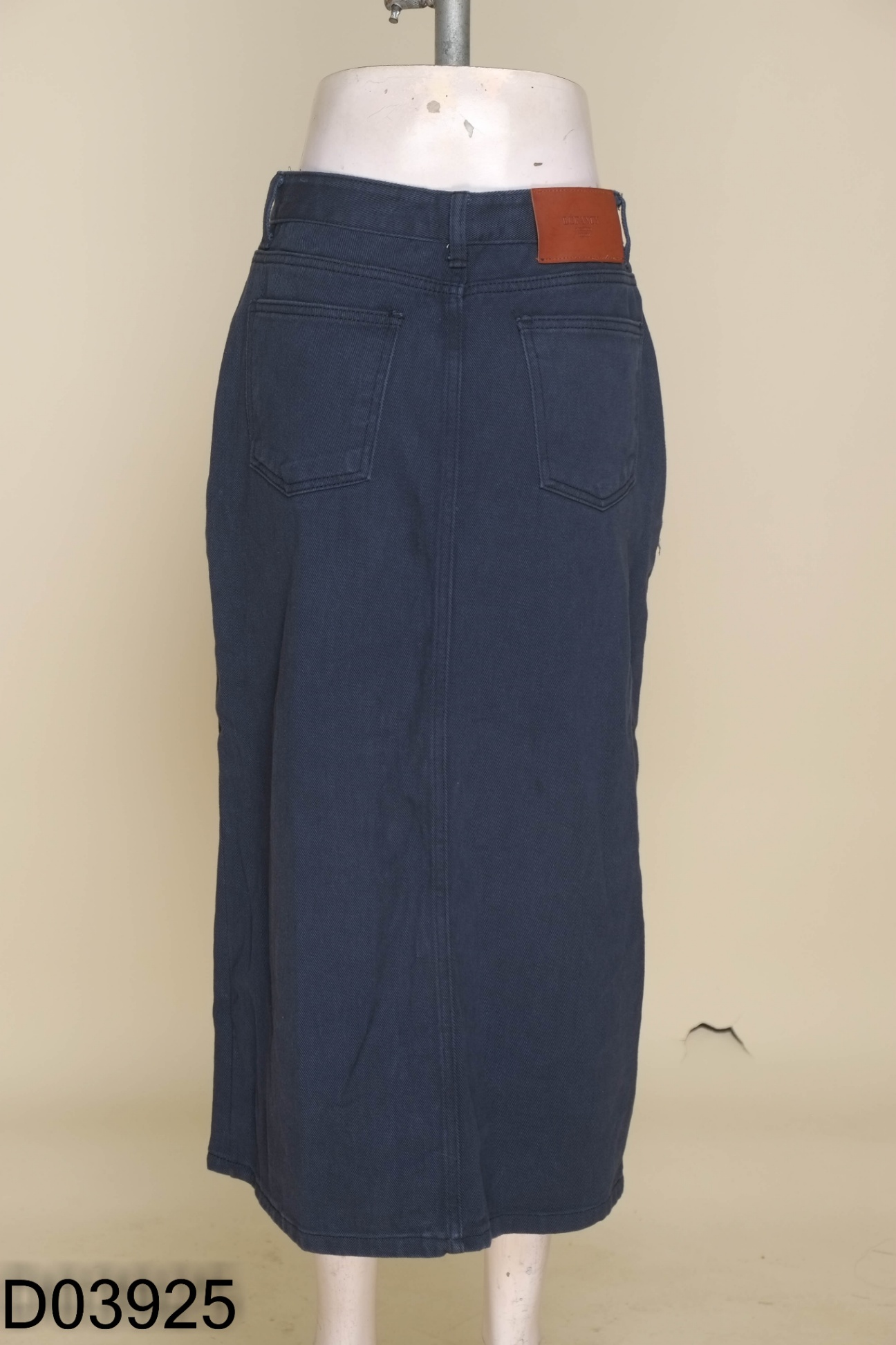 Chân váy jeans xanh than