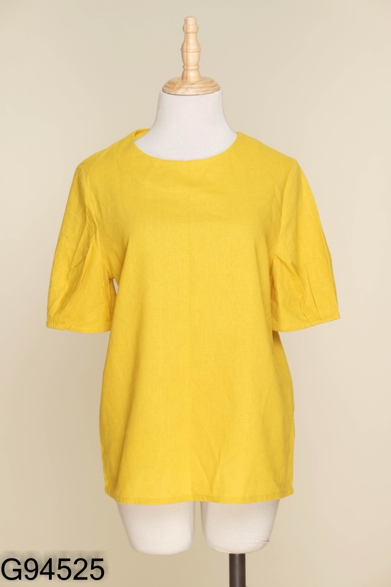 Áo linen MIXXO vàng