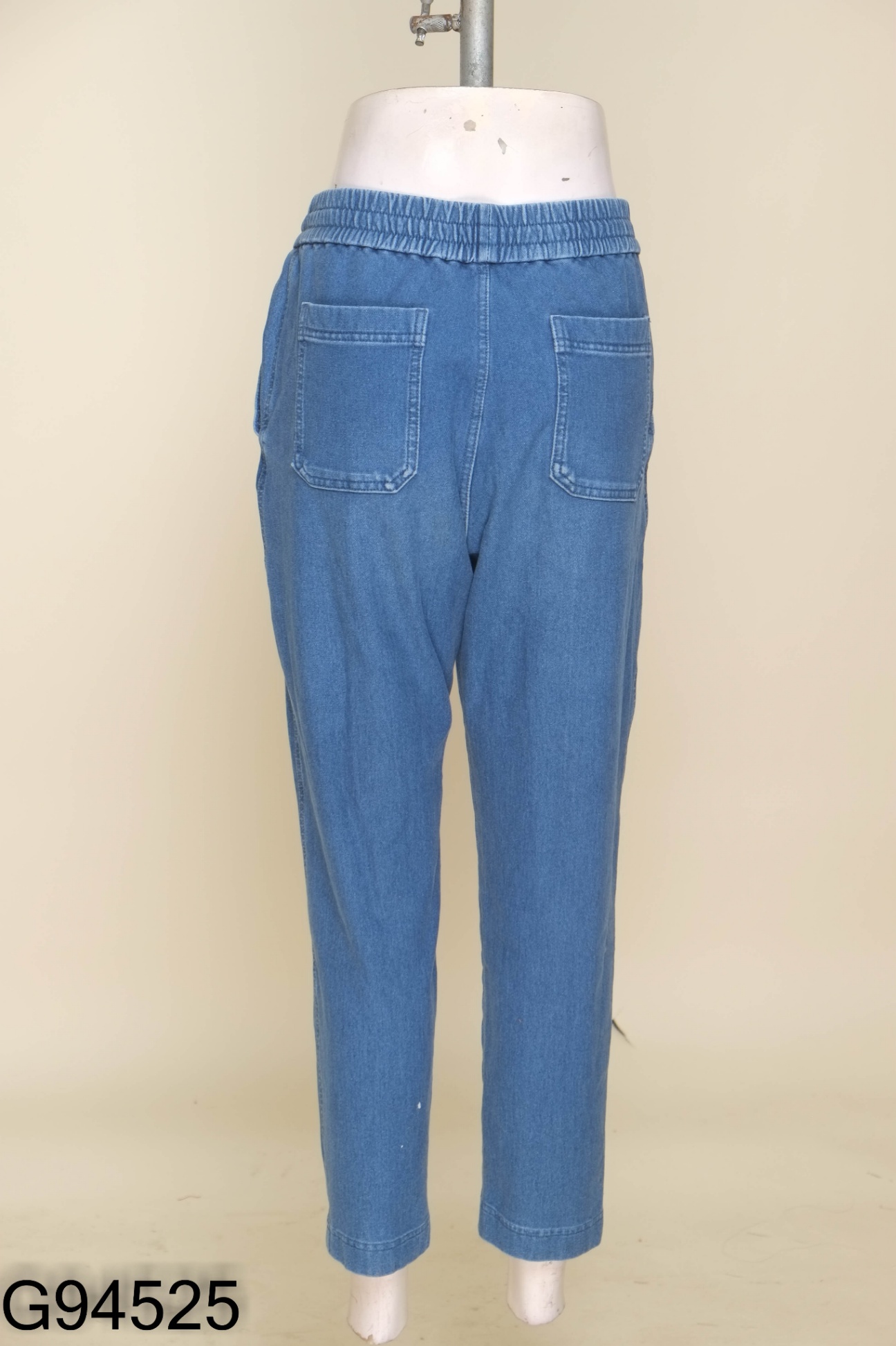 Quần jeans UNIQLO xanh eo chun