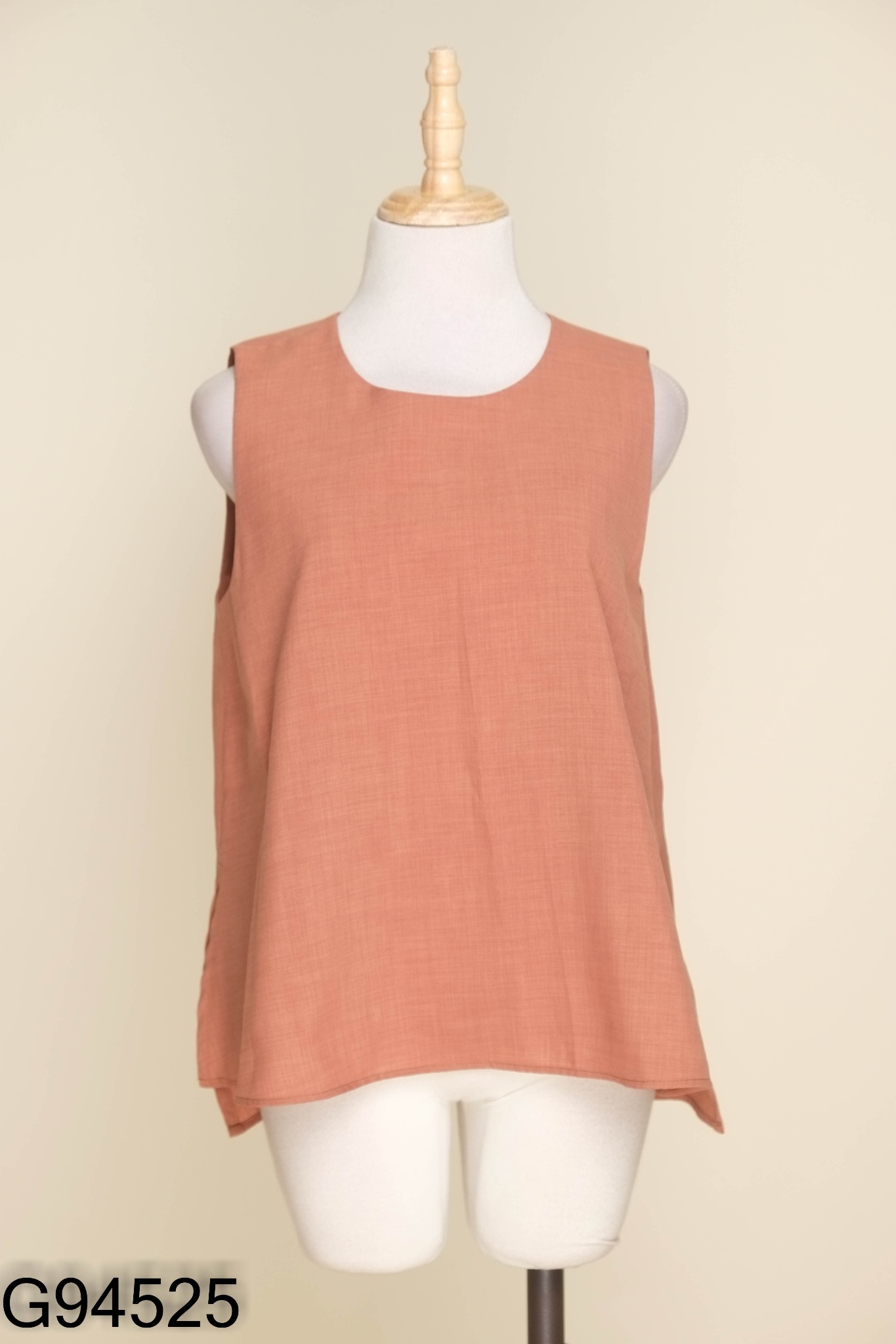 Áo sát nách MIXXO nâu