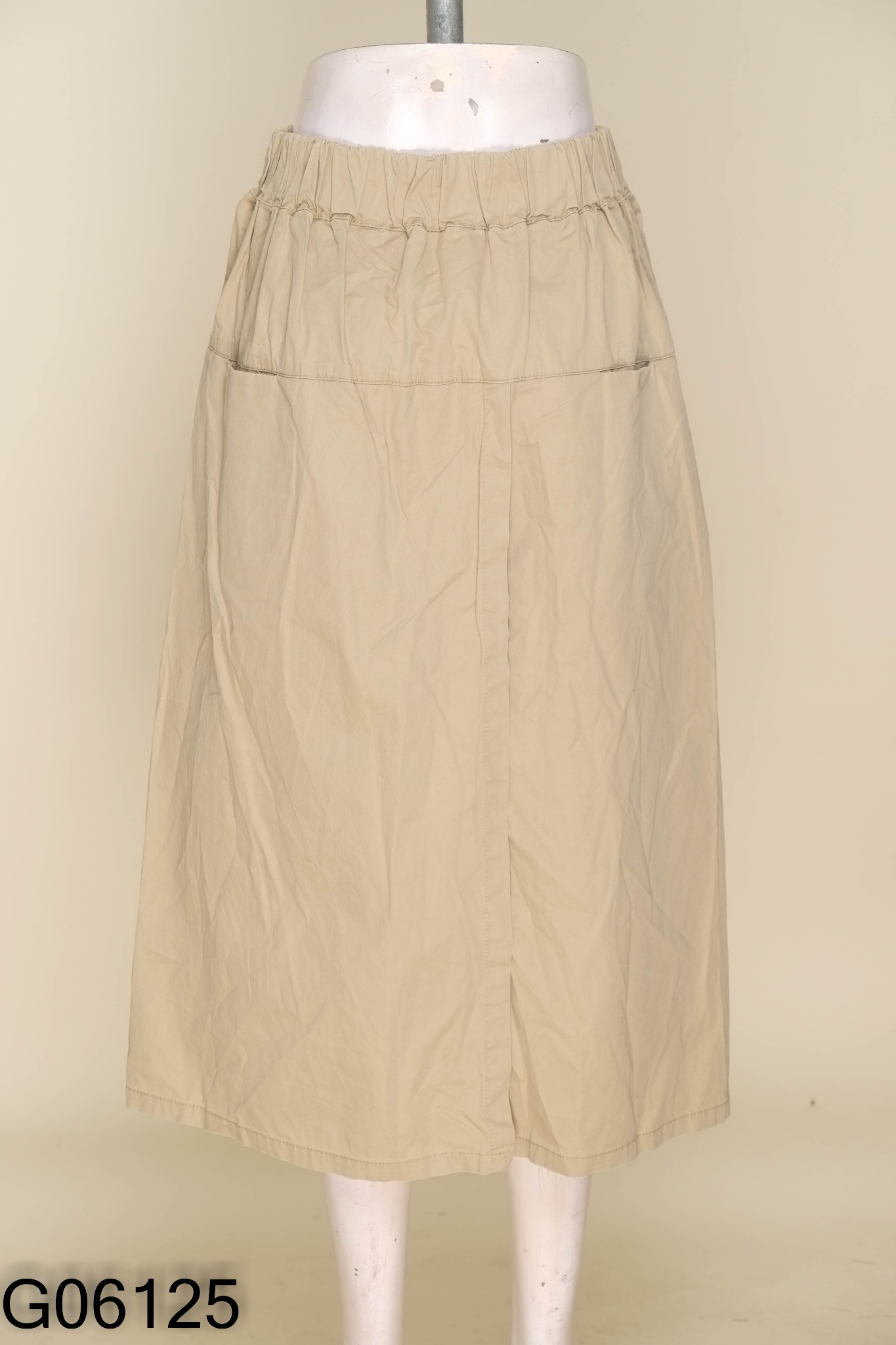 Quần culottes nâu be