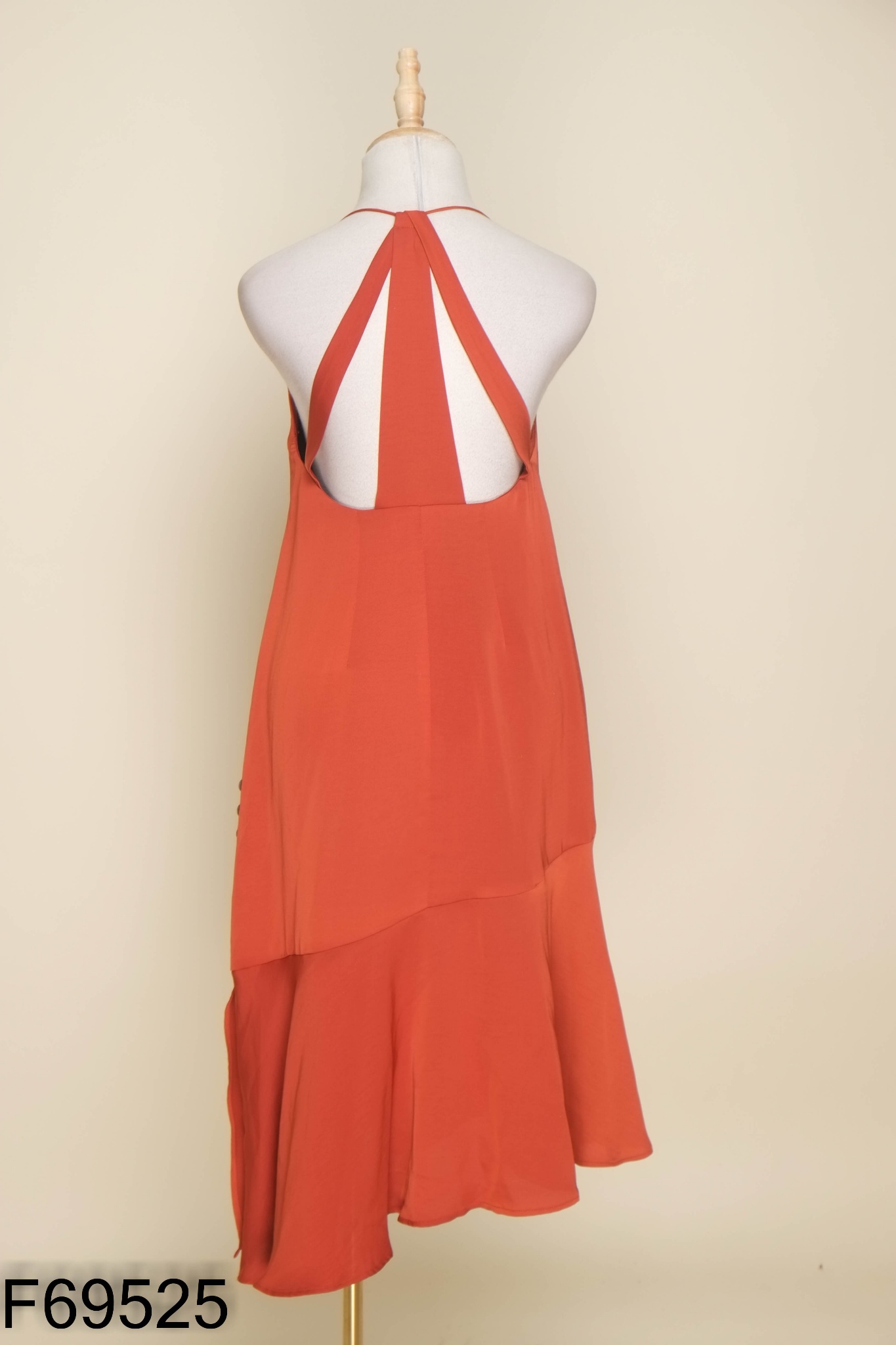 Váy hai dây ADORE DRESS lụa nâu