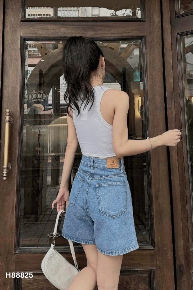 Quần shorts VM jeans xanh