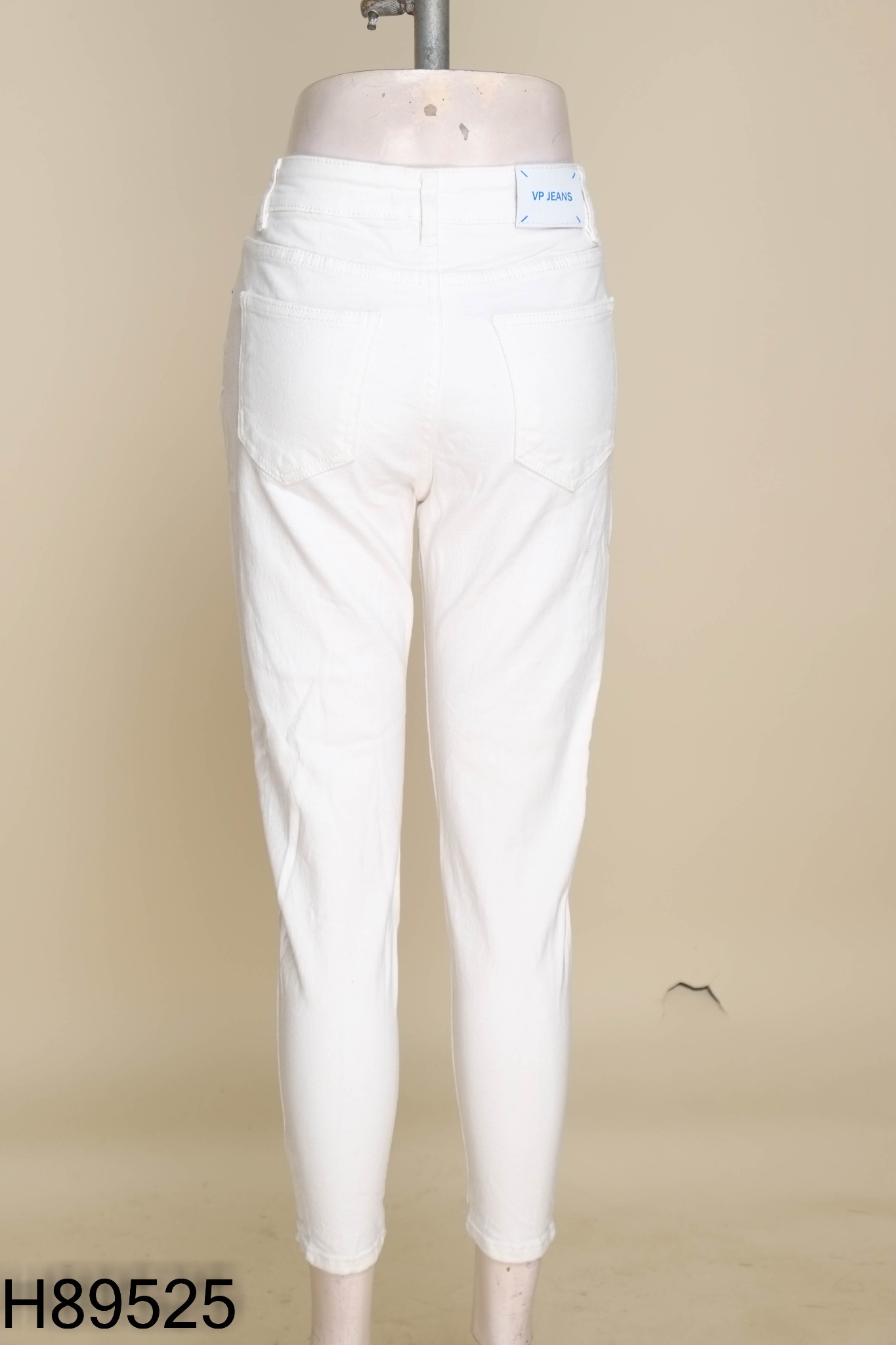 Quần jeans trắng trơn