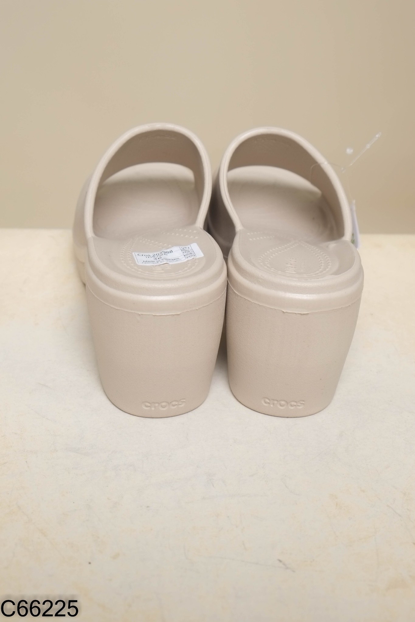 NEWTAG Dép CROCS be đế cao