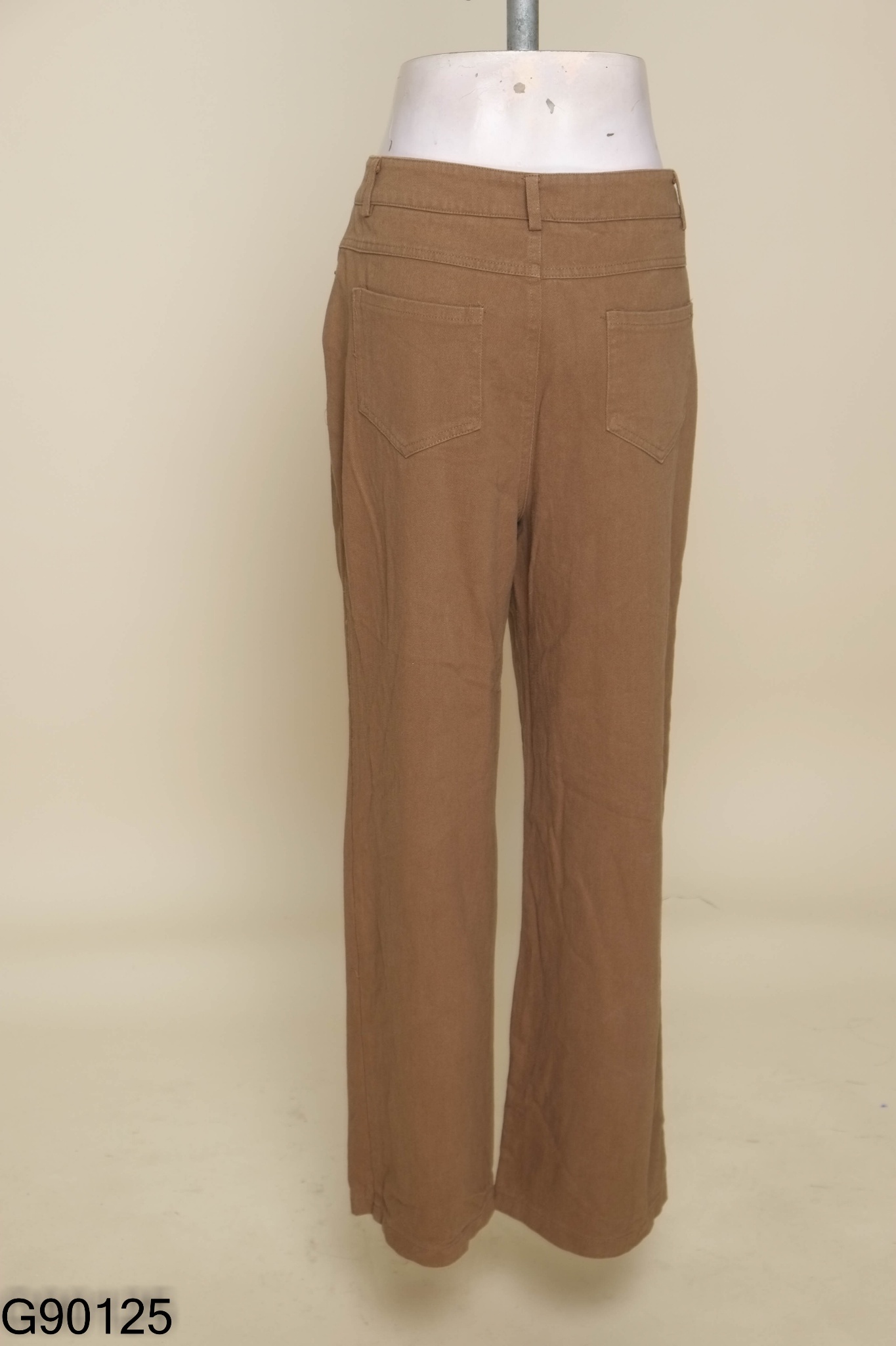 Quần jeans nâu trơn