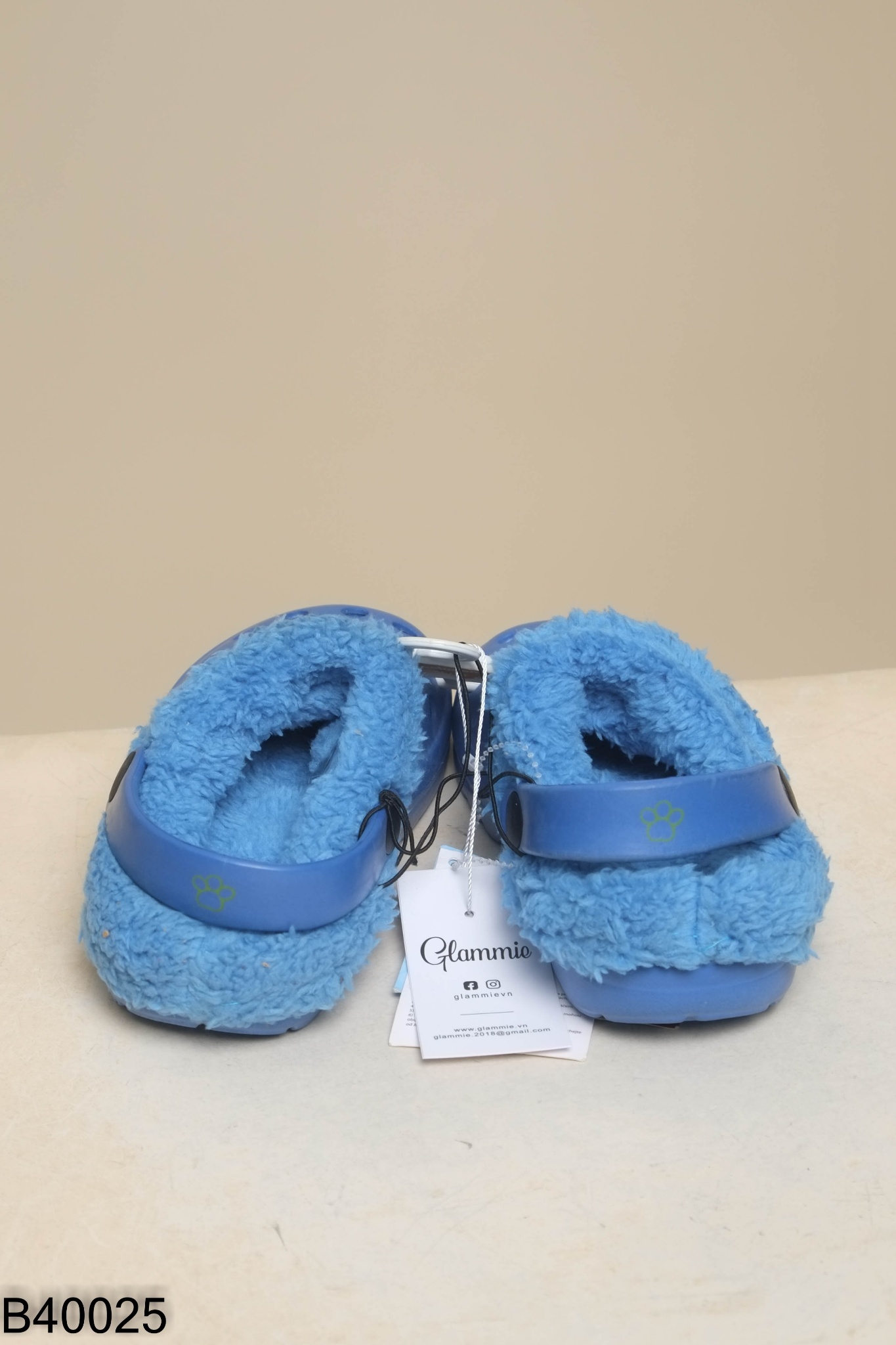 NEWTAG Dép xanh họa tiết chó cảnh sát KIDS