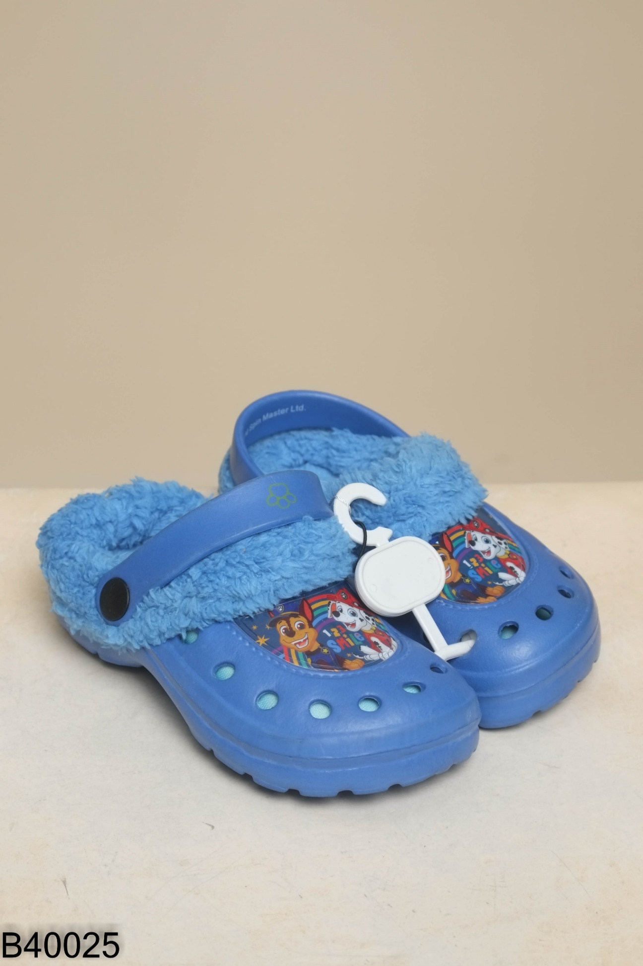 NEWTAG Dép xanh họa tiết chó cảnh sát KIDS