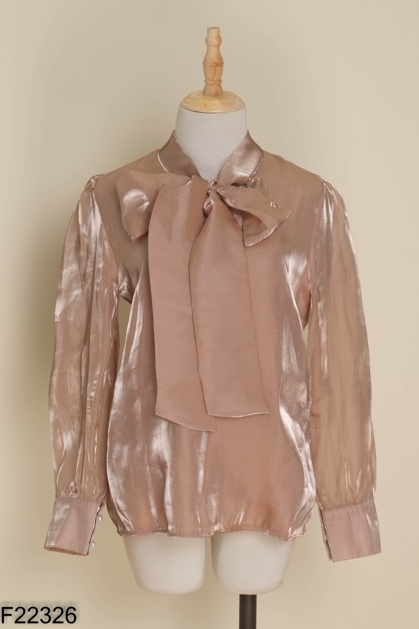 Áo organza CALIE HOUSE be buộc nơ