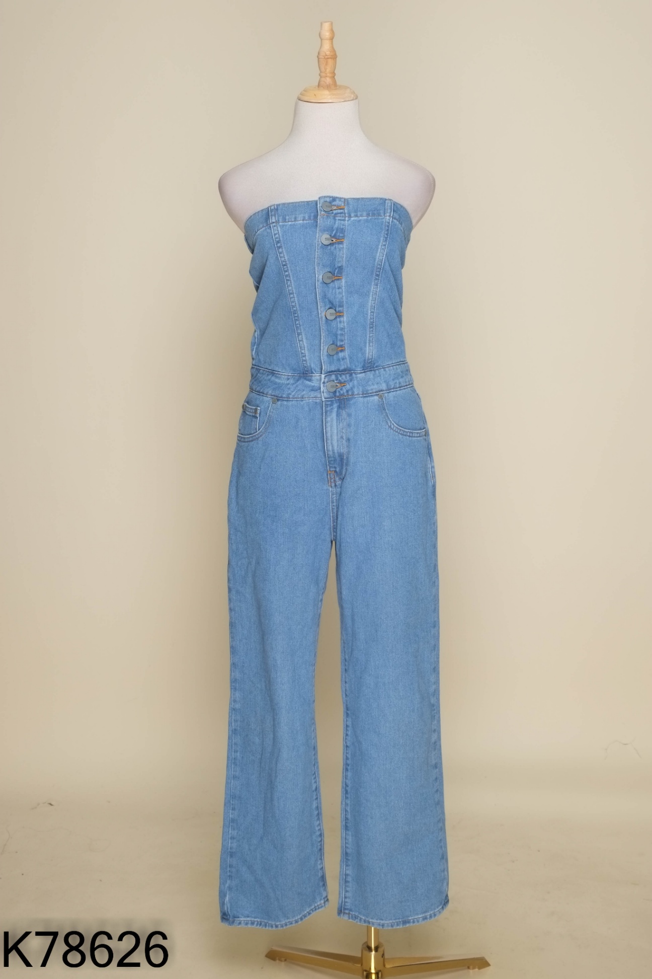 Jumpsuit SOME HOW jean xanh