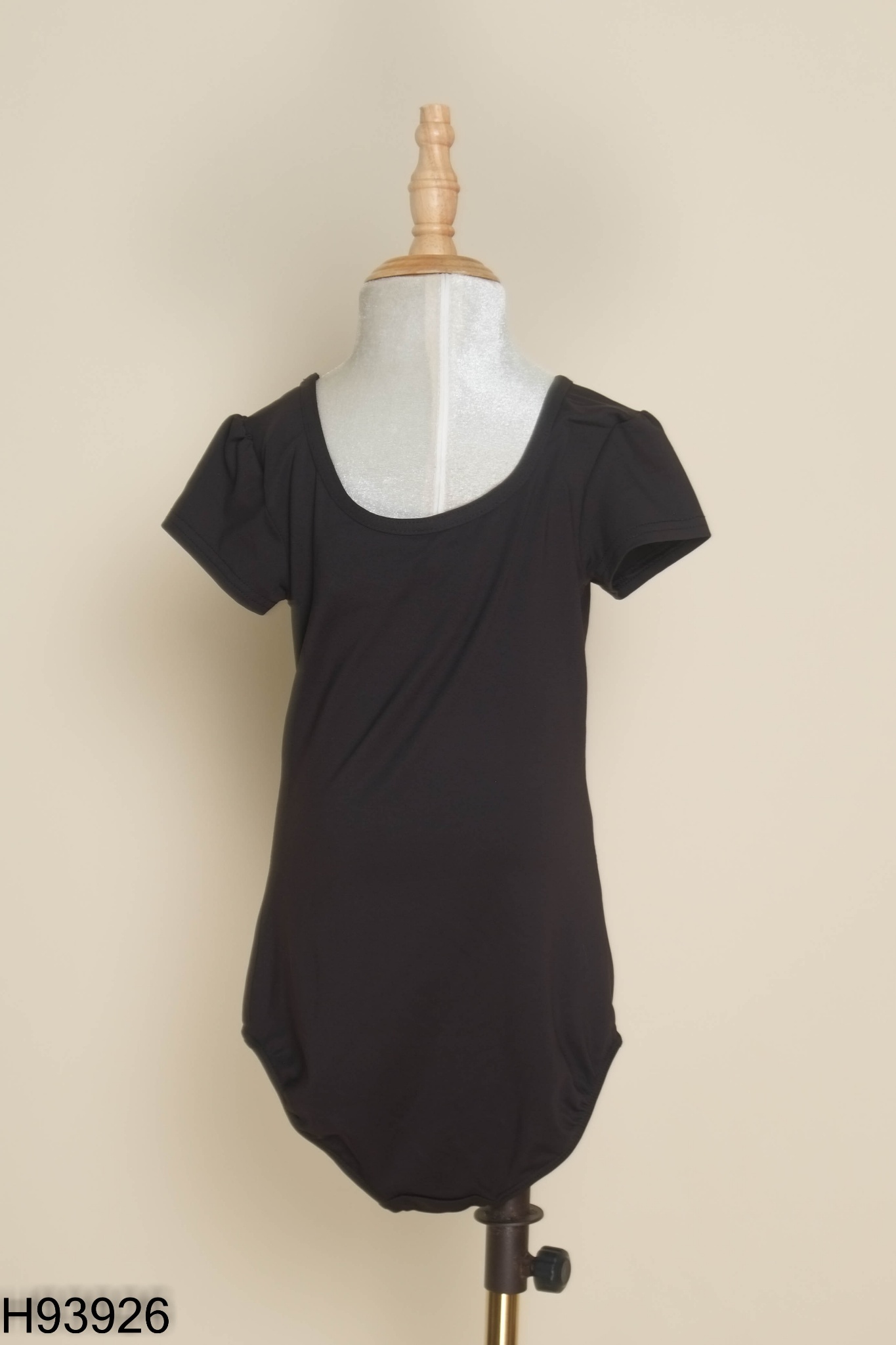 Bodysuit đen cổ tròn KIDS