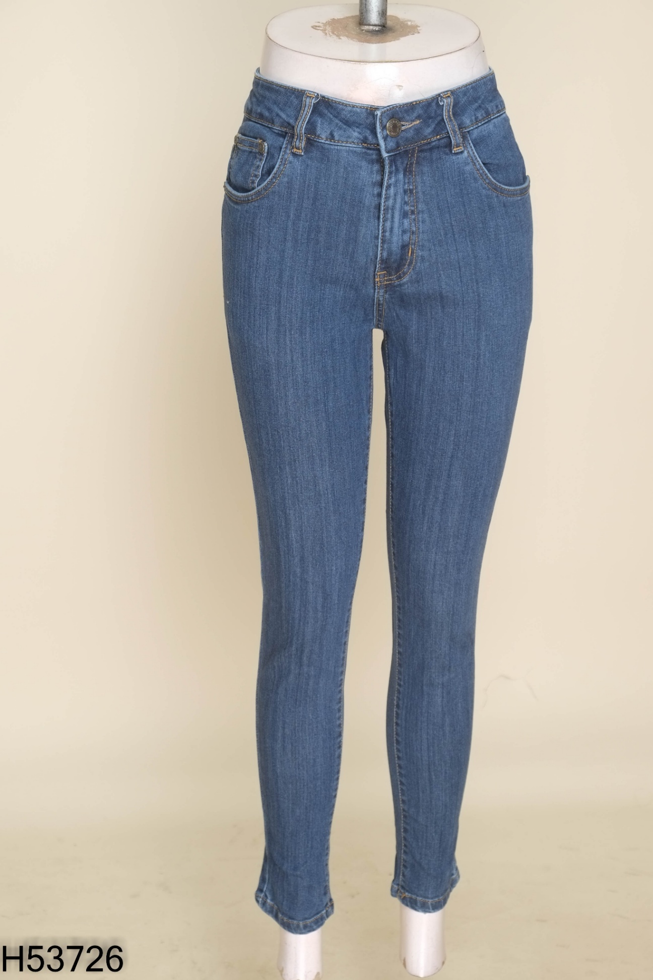 Quần Jeans xanh trơn