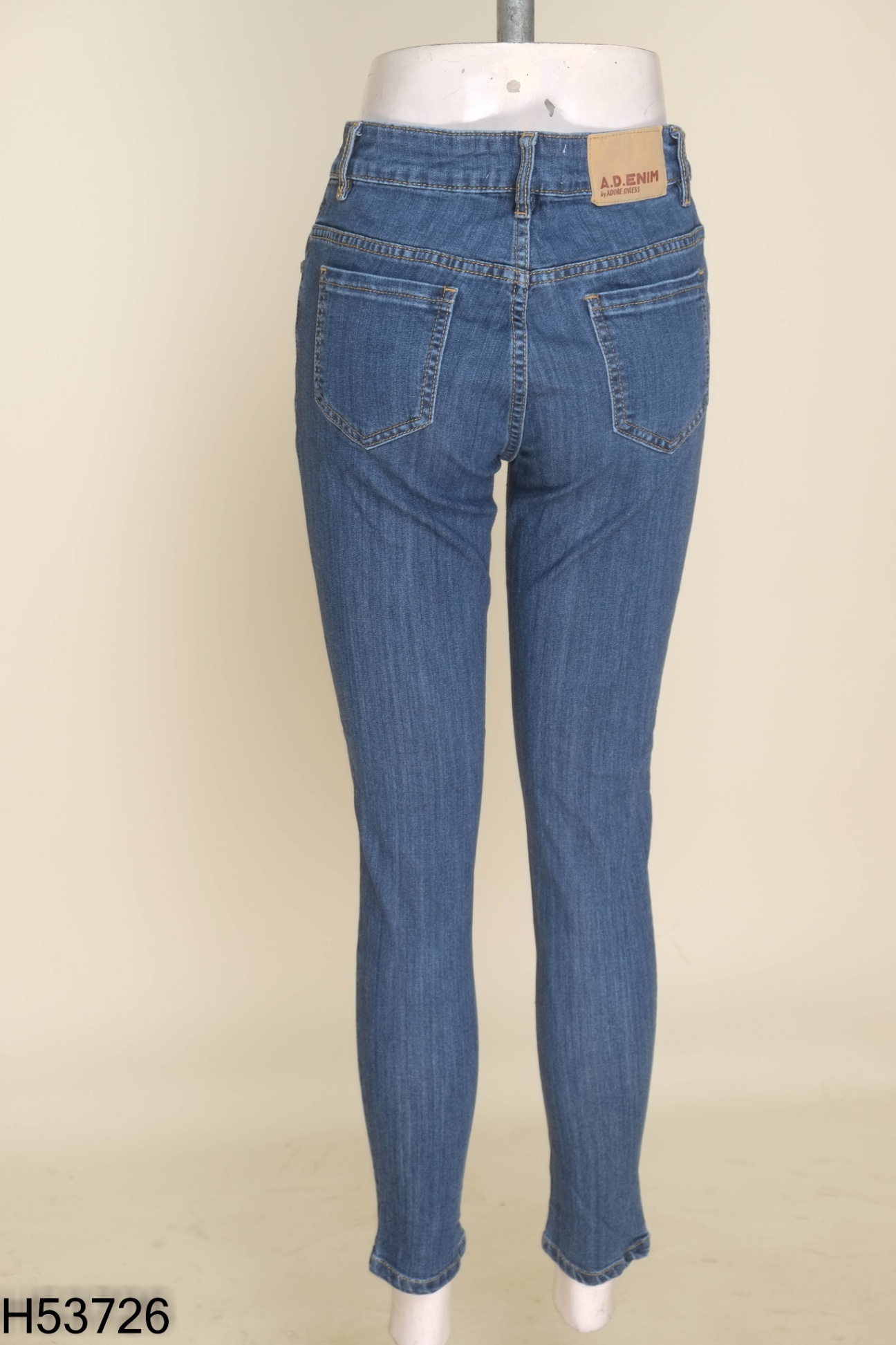 Quần Jeans xanh trơn