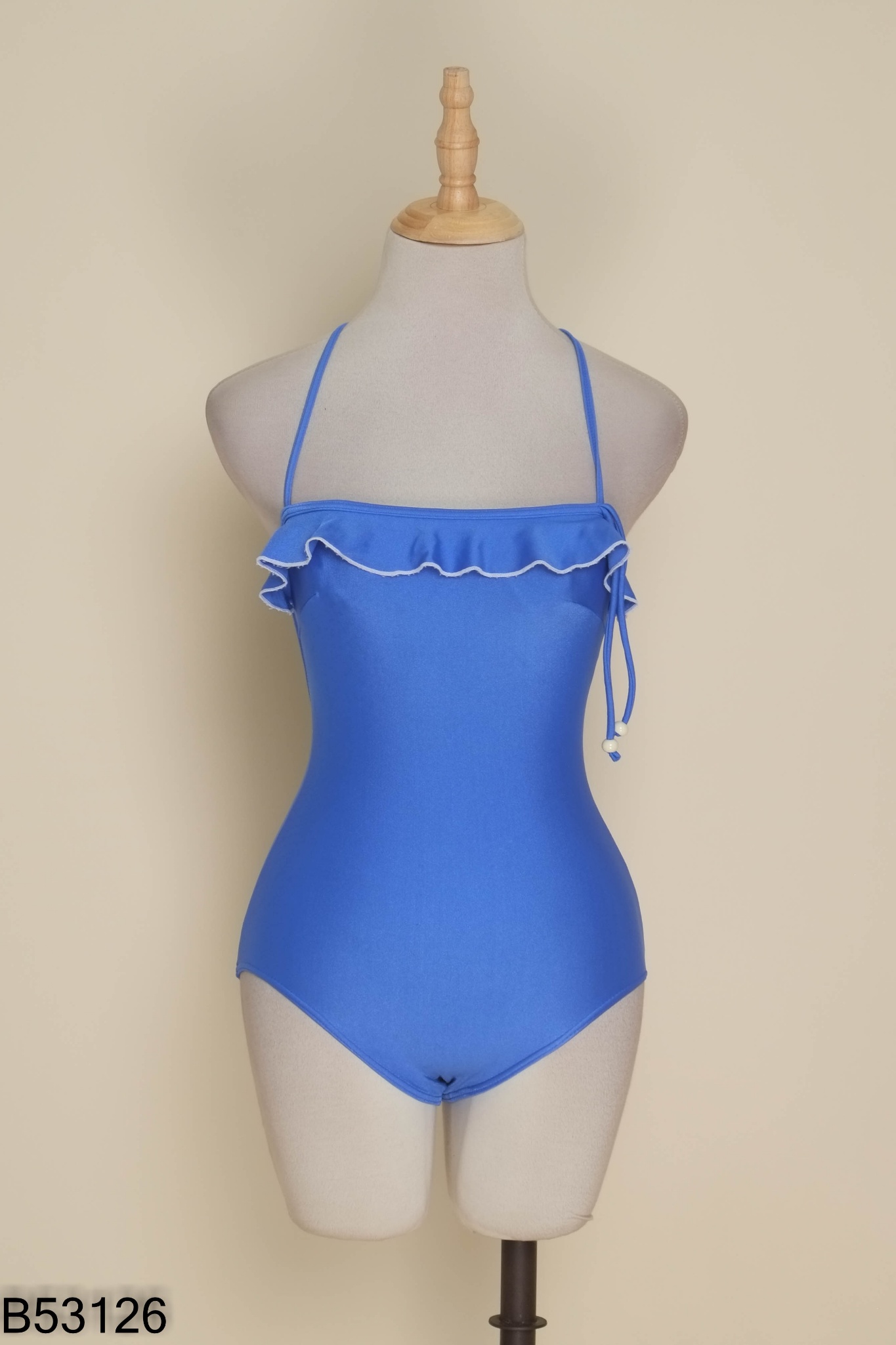 Bikini hai dây xanh coban KIDS
