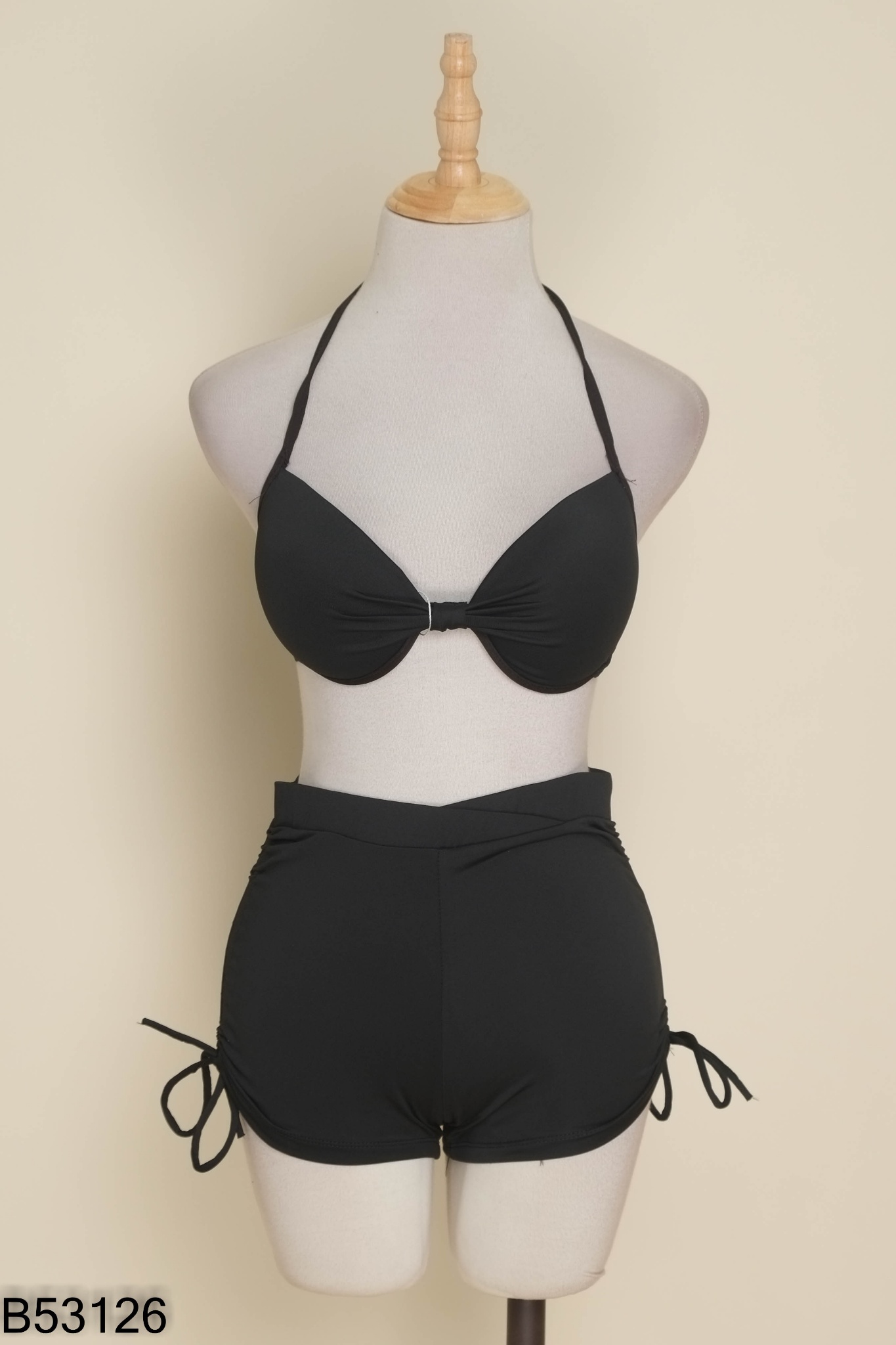 NEWTAG Set bikini 2 mảnh đen