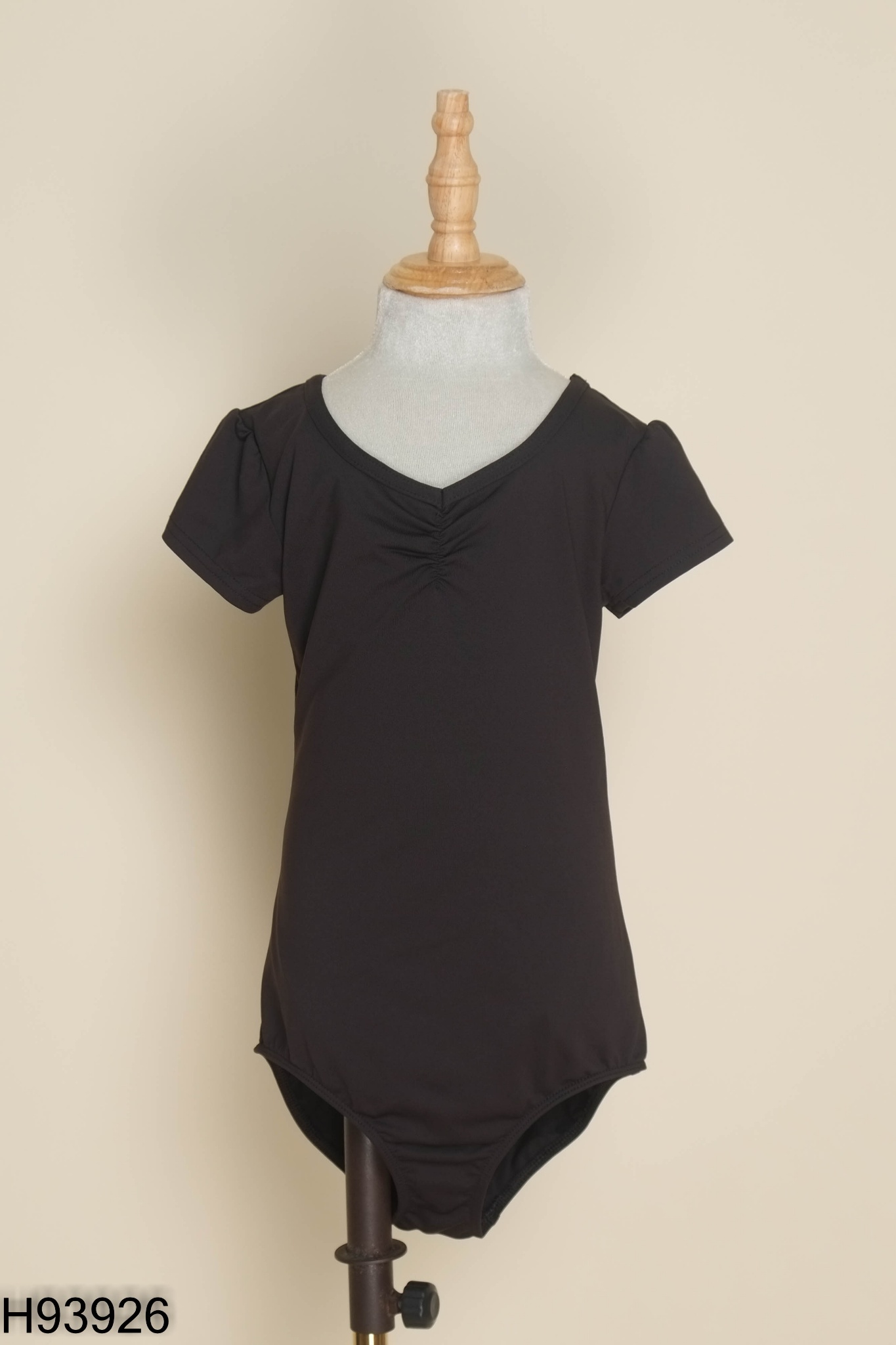 Bodysuit đen cổ tròn KIDS